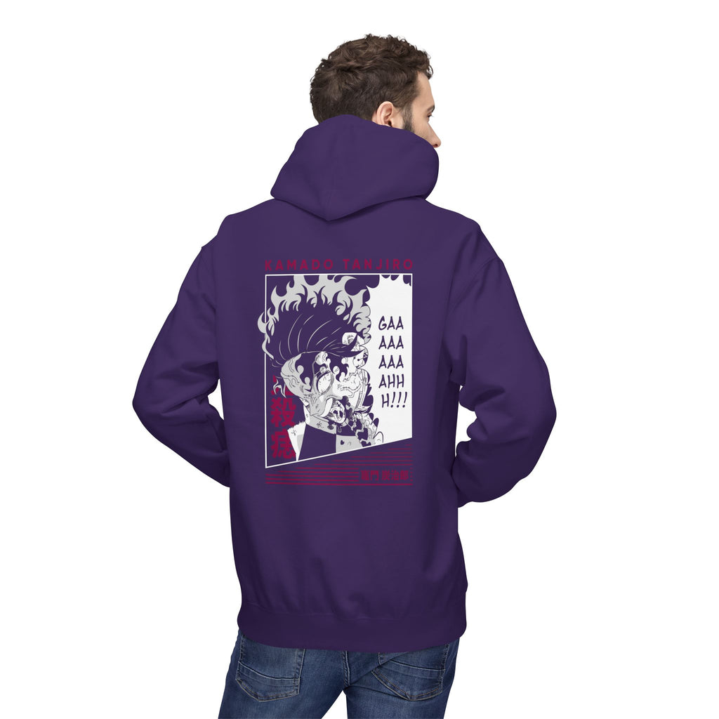 Tanjiro Demon Slayer | Demon Slayer Streetwear Hoodie - Detail View 13