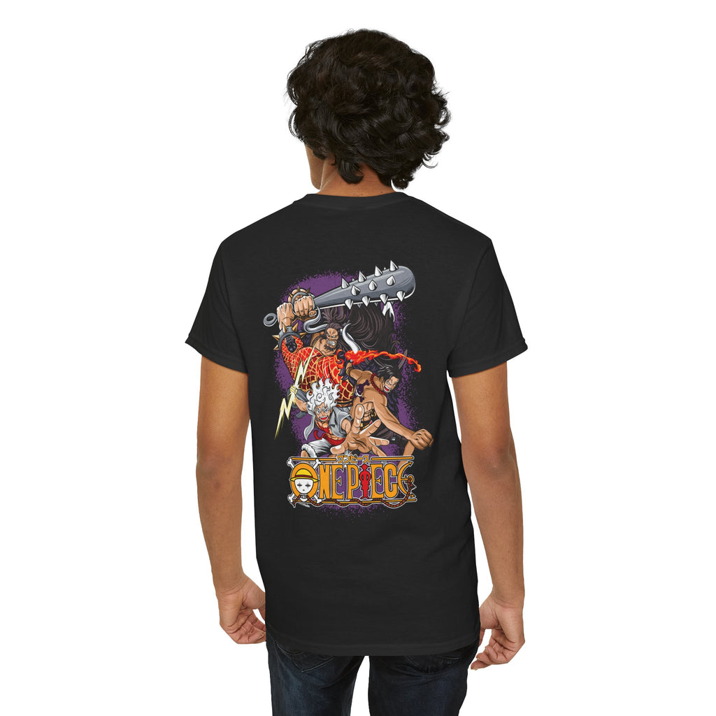 Monkey D. Luffy "Otaku Style" | One Piece Anime Graphic Tee - Detail View 13