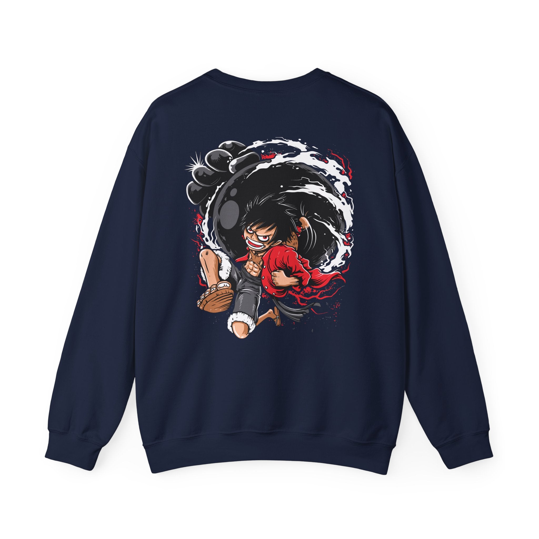 Monkey D. Luffy "Boundman" | One Piece Anime Graphic Tee - Detail View 26