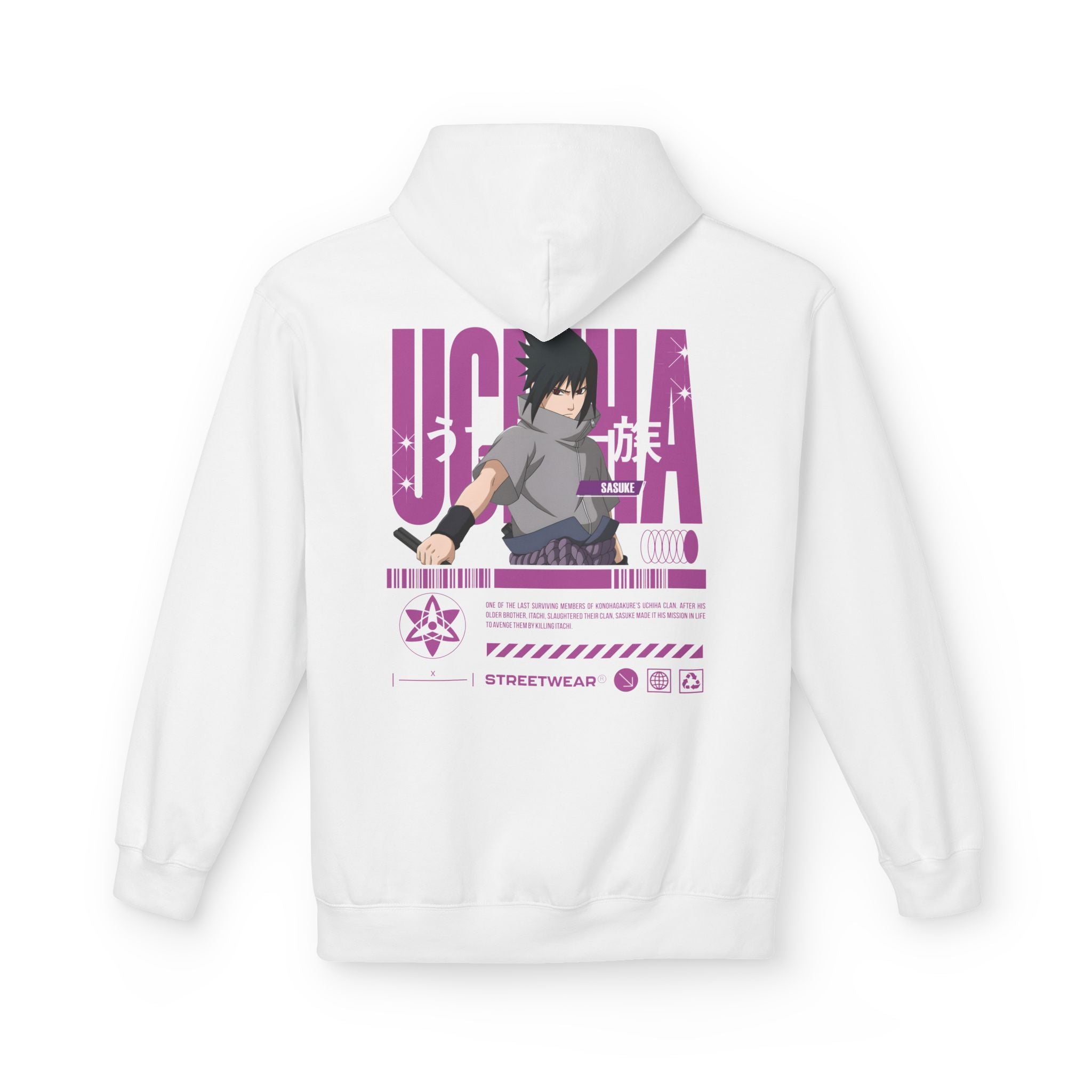 Sasuke Uchiha "Curse Mark" – Naruto Graphic Tee | Maklenn