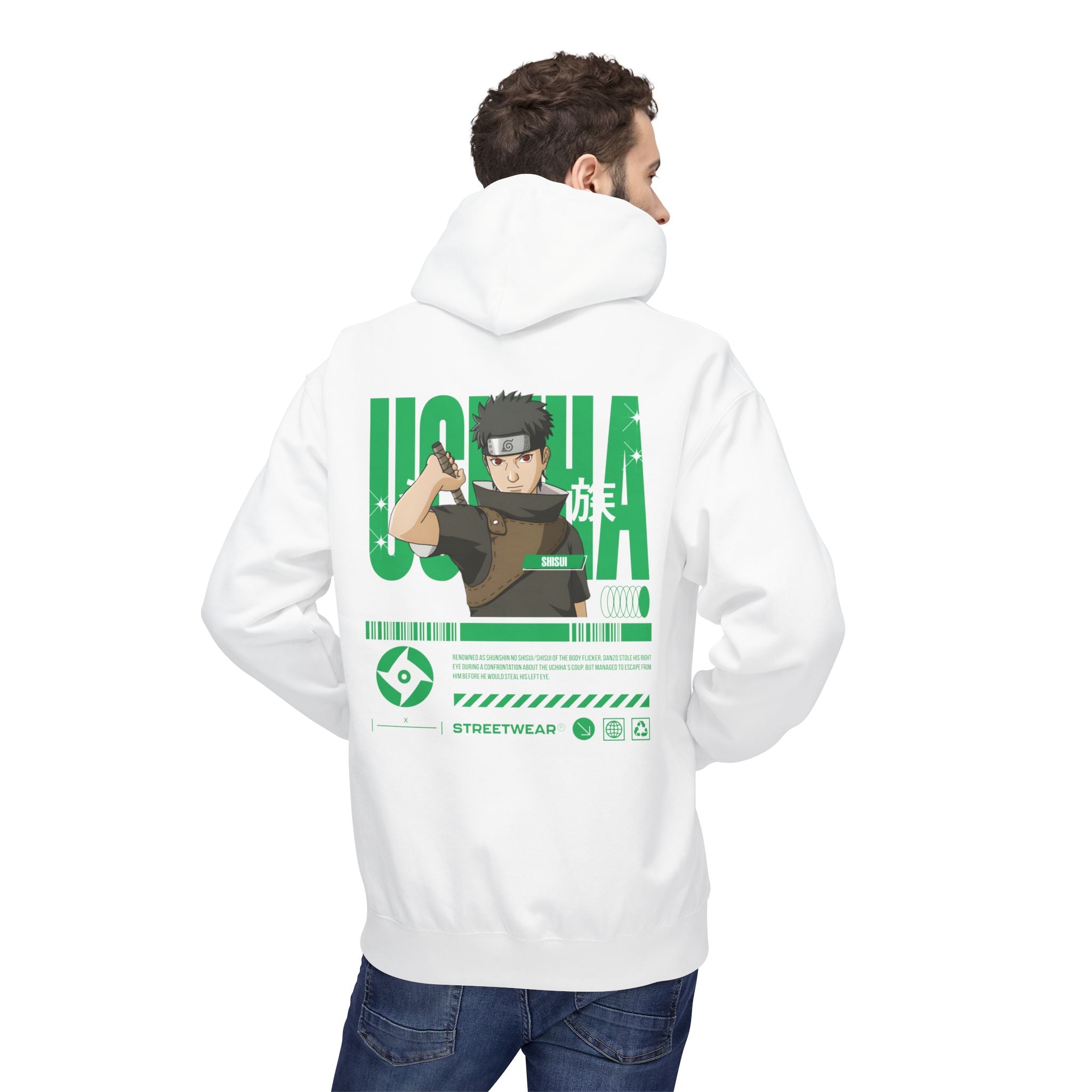 Shisui Uchiha "Teleporter" – Naruto Graphic Tee | Maklenn