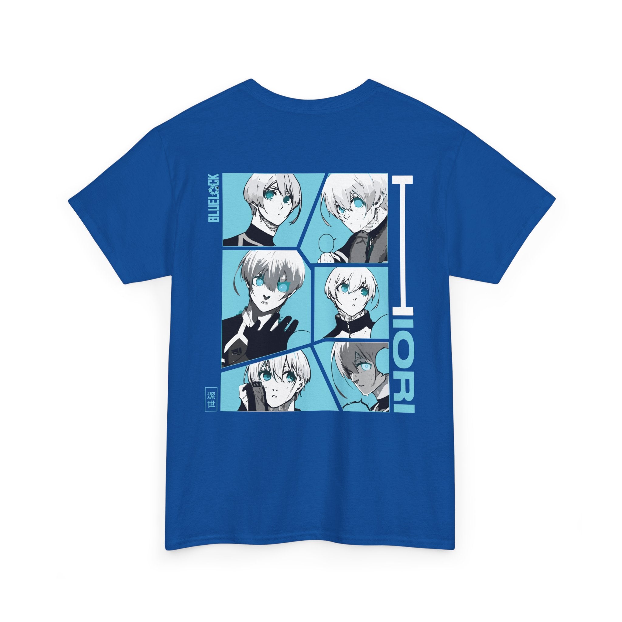 Hiori Yo "Silent Strategist" | Blue Lock Anime Graphic Tee - Front View