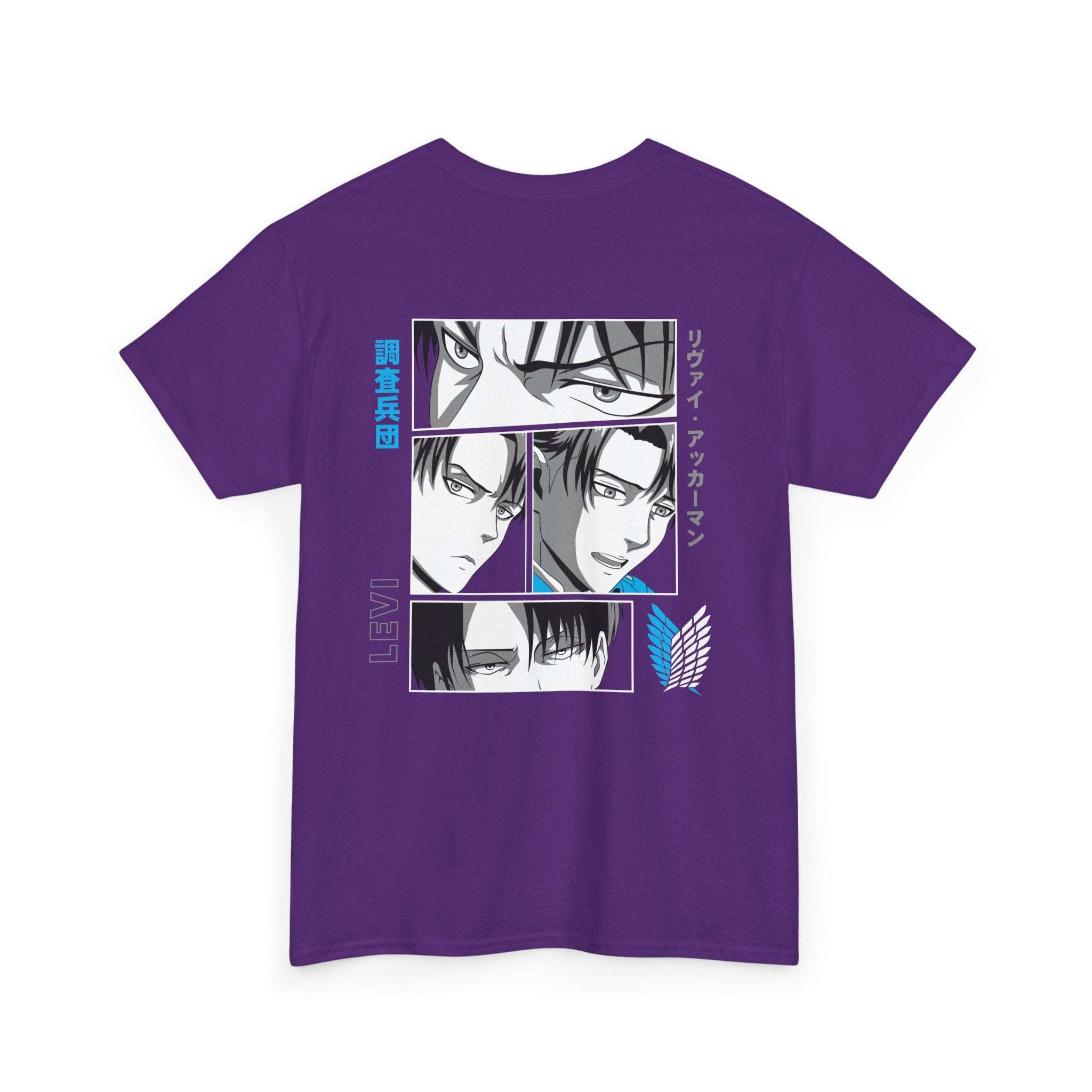Captain Levi Ackerman Attack on Titan AOT Anime Streetwear – Front View | Maklenn