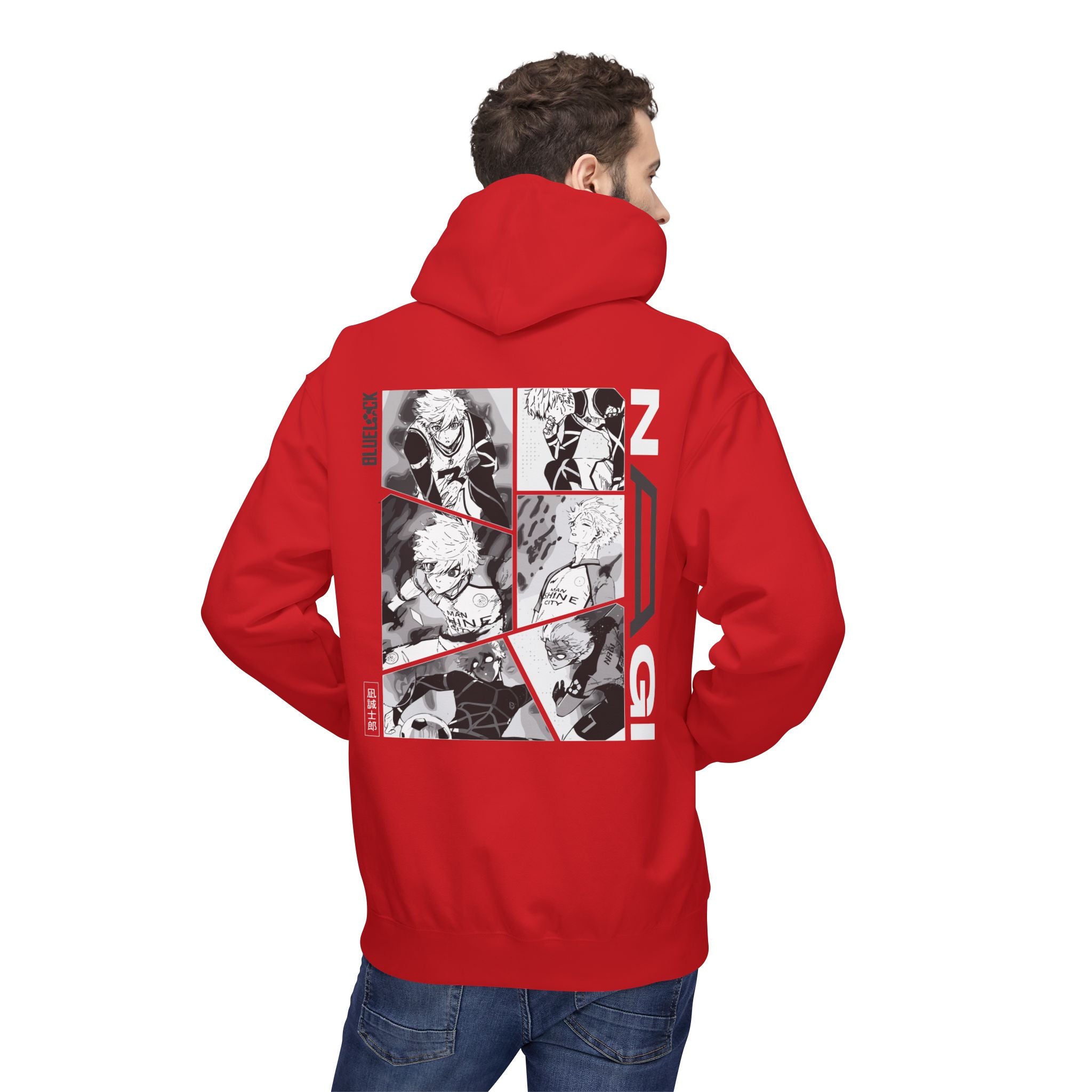Nagi "Lazy Genius" Blue Lock Hoodie | Maklenn