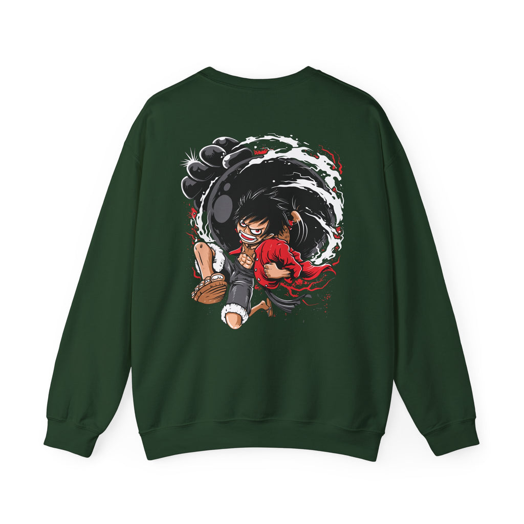 Monkey D. Luffy "Boundman" | One Piece Anime Graphic Tee - Detail View 23