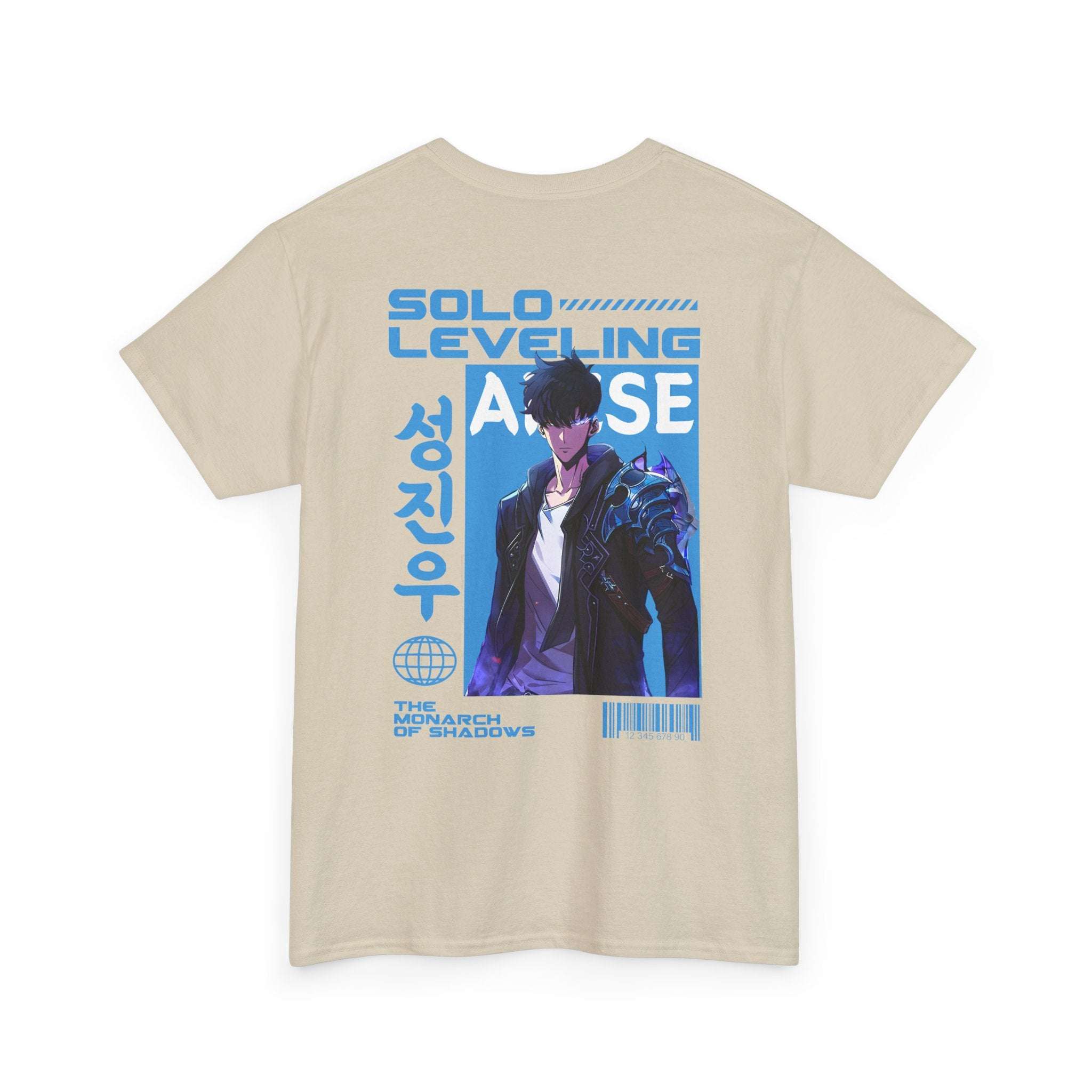 Solo Leveling Sung Jinwoo Maklenn Solo Leveling Sung Jinwoo T-Shirt Maklenn www.maklenn.com India 21.80
