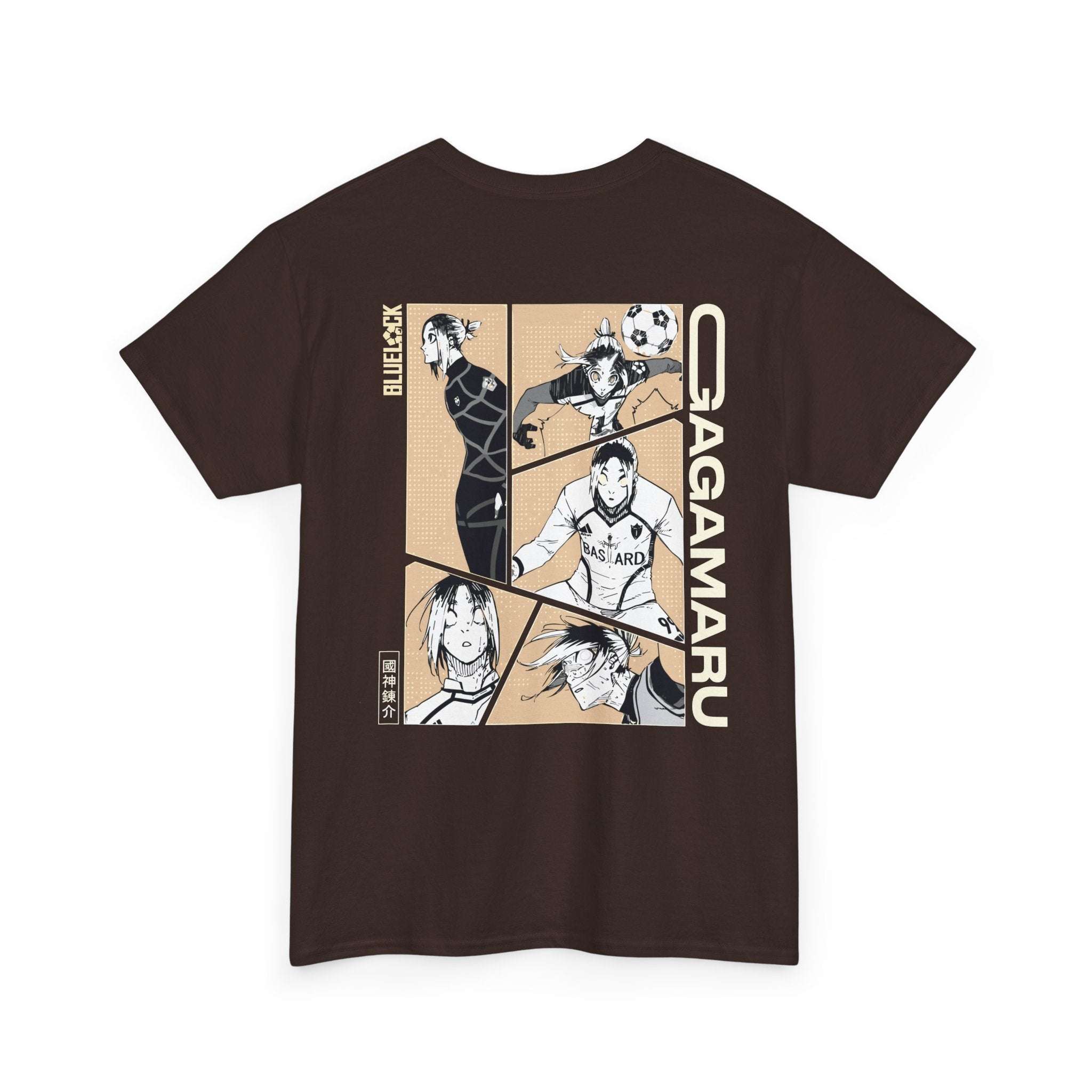 Gagamaru 'Bastard' Blue Lock Heavyweight Tee | Blue Lock Anime... - Detail View 19