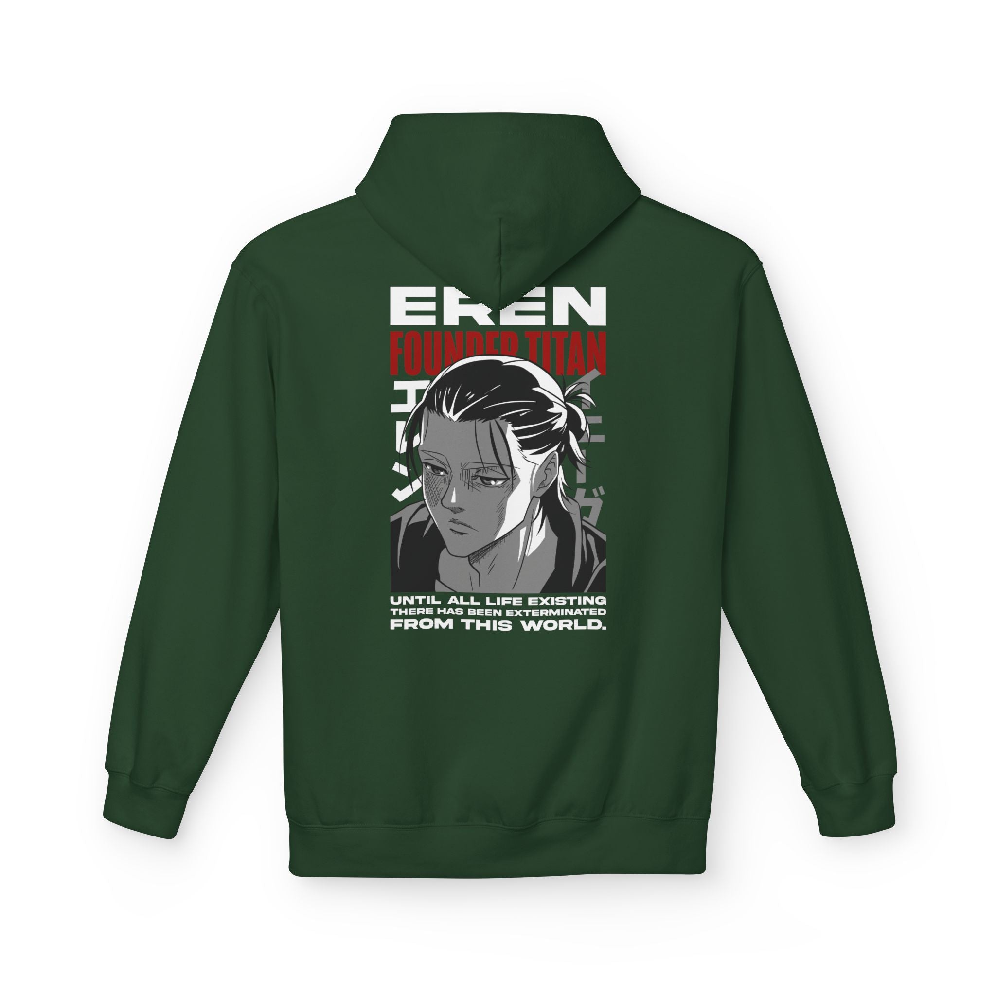 Eren Yeager "Attack Titan" | Attack on Titan Anime Graphic Tee - Detail View 36