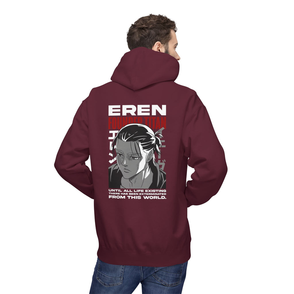 Eren Yeager "Attack Titan" | Attack on Titan Anime Graphic Tee - Detail View 30