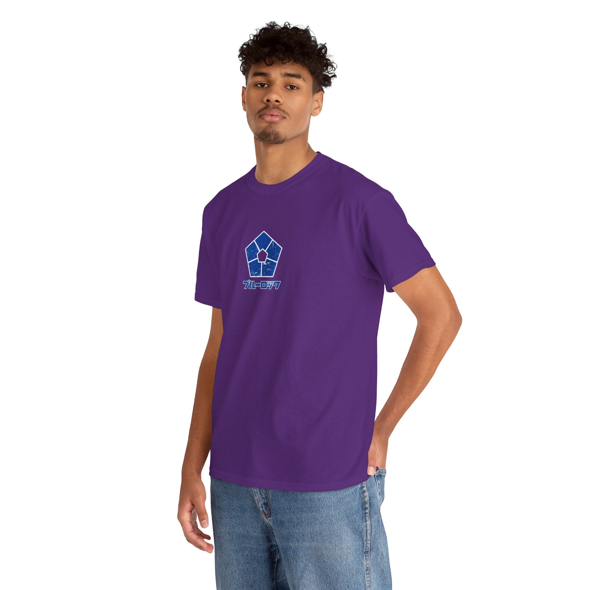 Kurona Blue Lock Heavyweight Tee "Twin Fang" | Blue Lock Anime... - Detail View 49
