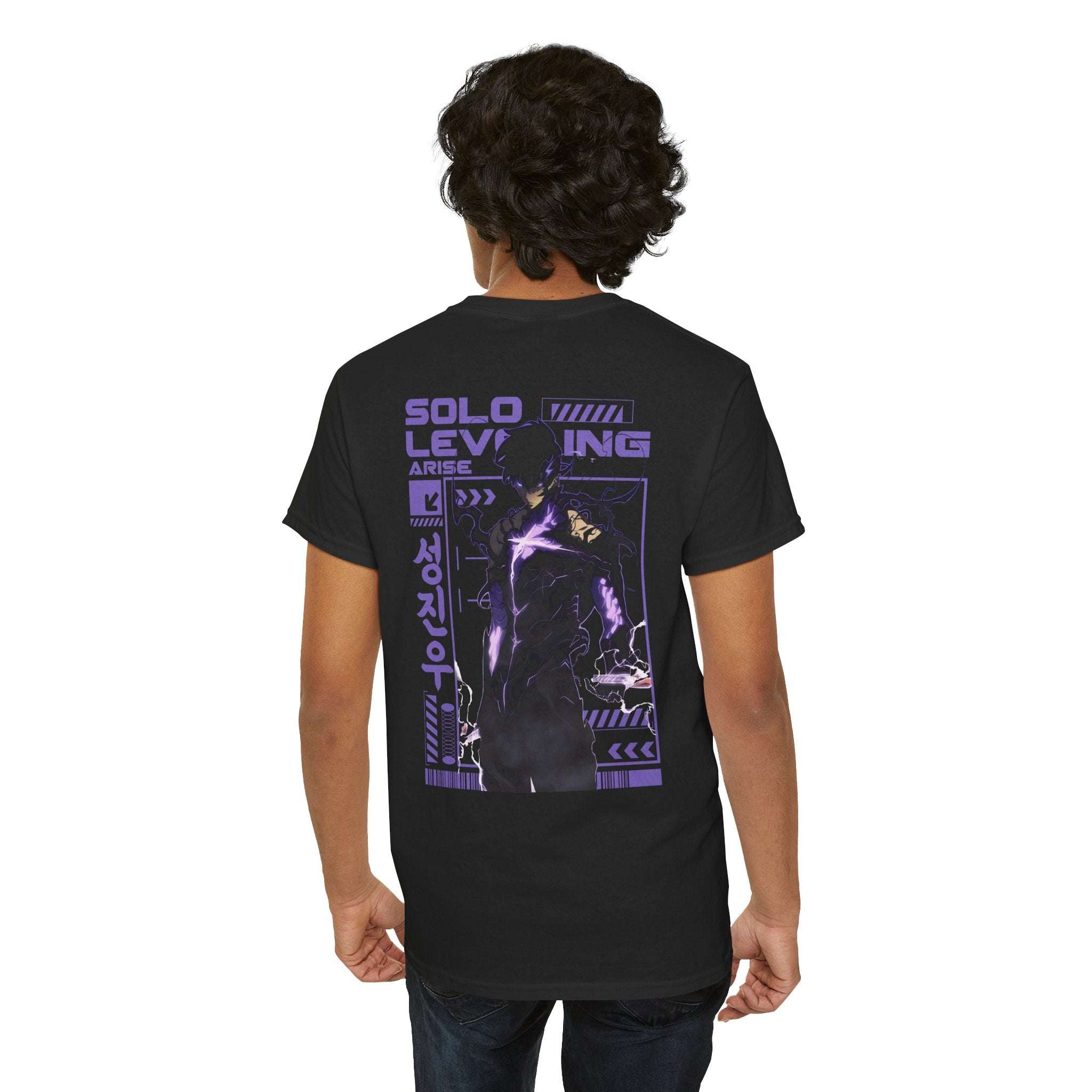 Sung Jin-woo  solo leveling Maklenn Sung Jin-woo  solo leveling T-Shirt Maklenn www.maklenn.com India 21.80