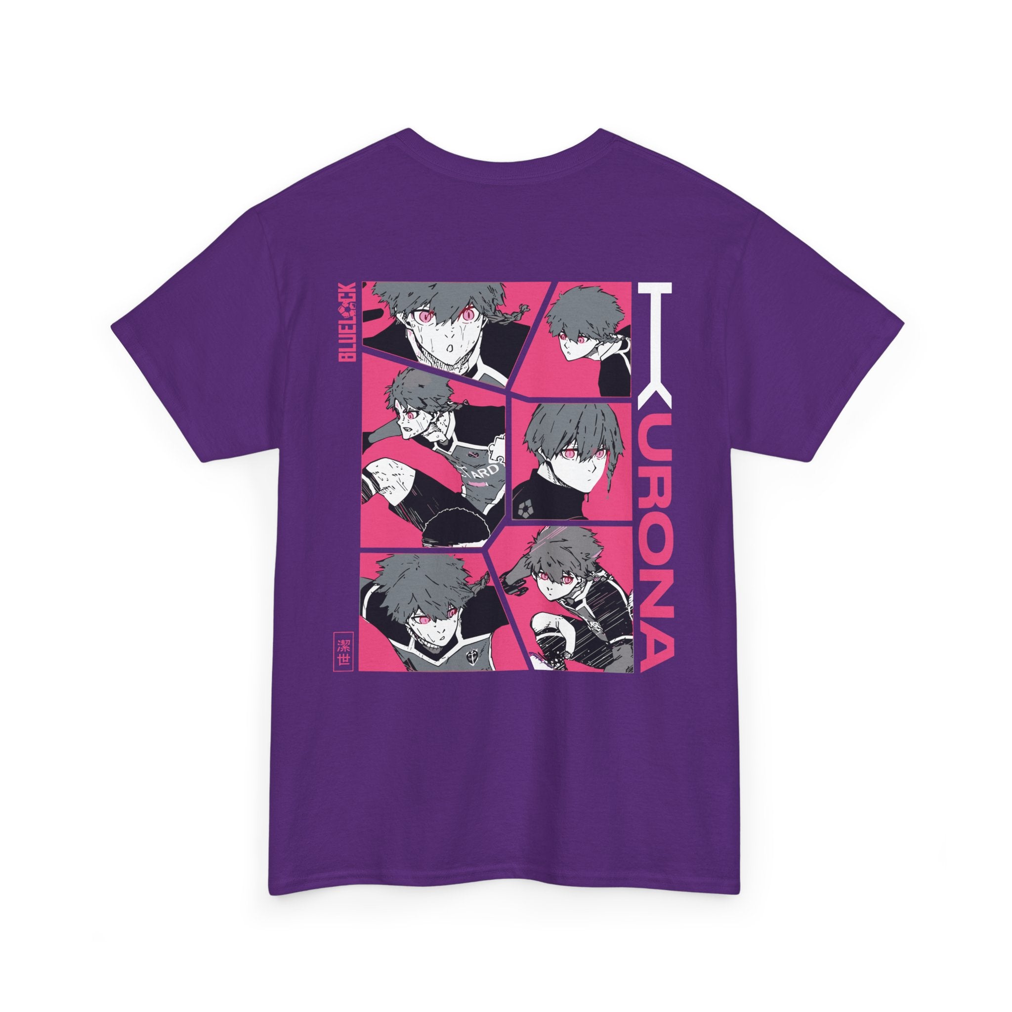 Kurona Blue Lock Heavyweight Tee "Twin Fang" | Blue Lock Anime... - Detail View 48