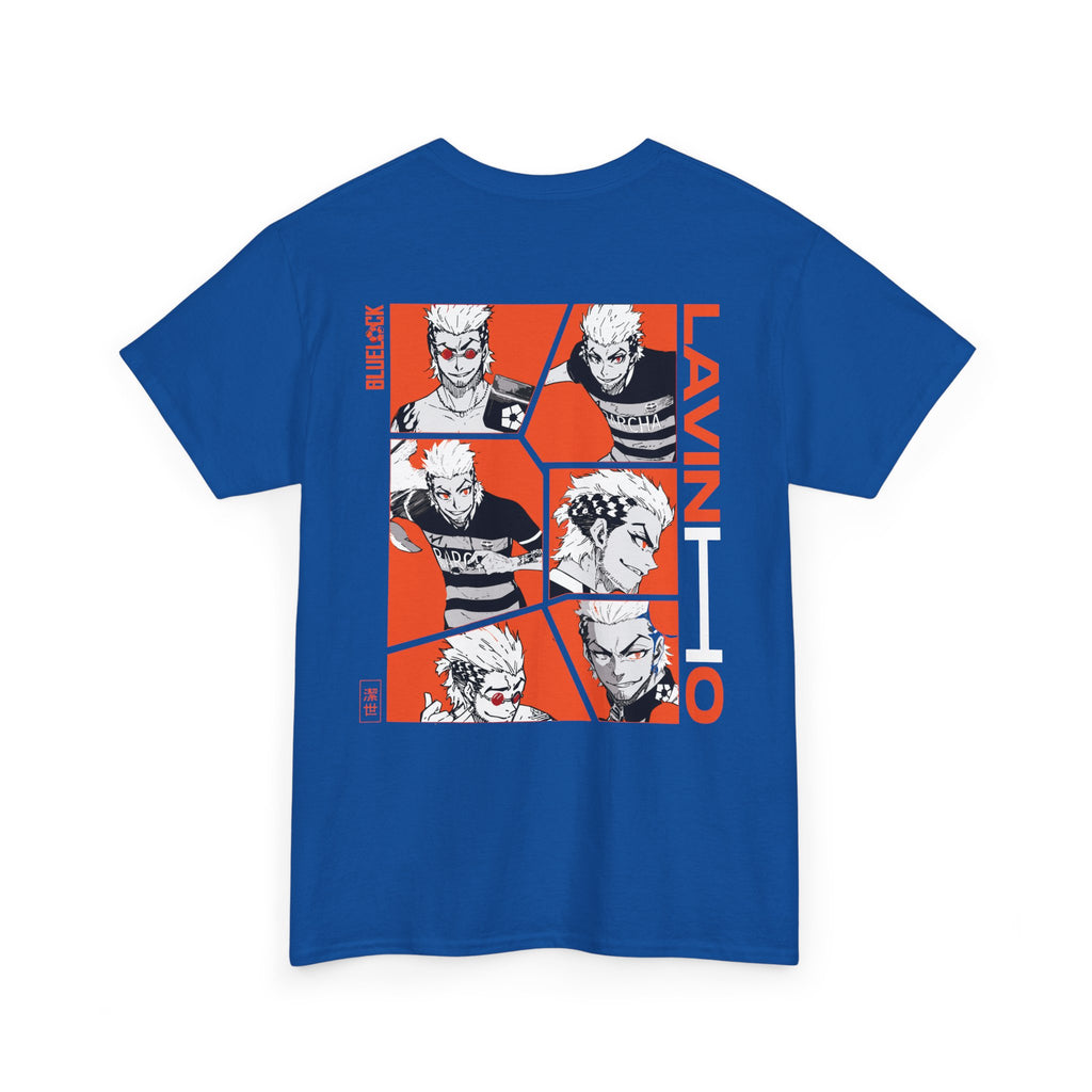 Lavinho Blue Lock Heavyweight Tee "Samba Star" | Blue Lock Ani... - Detail View 34