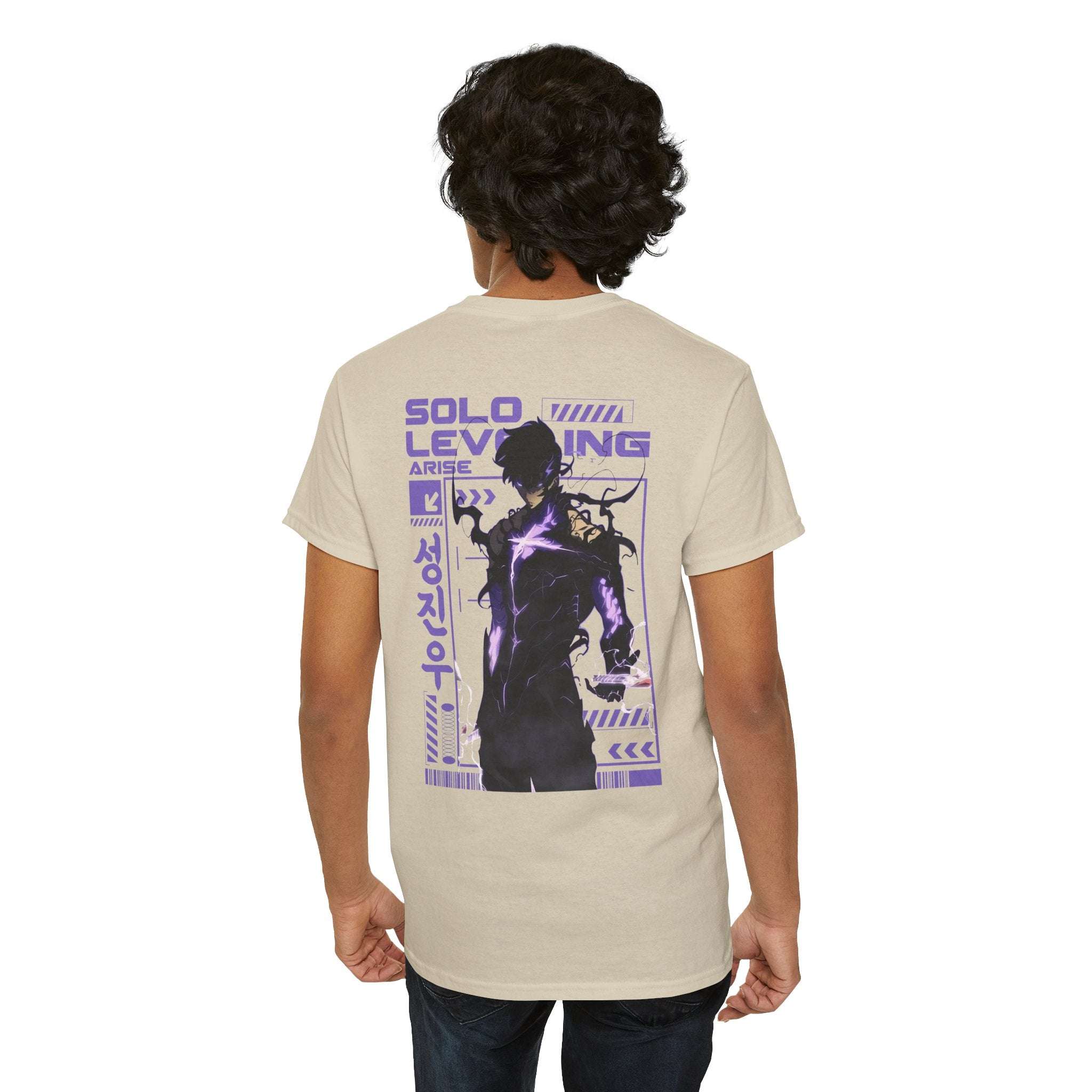 Sung Jin-woo  solo leveling Maklenn Sung Jin-woo  solo leveling T-Shirt Maklenn www.maklenn.com India 21.80