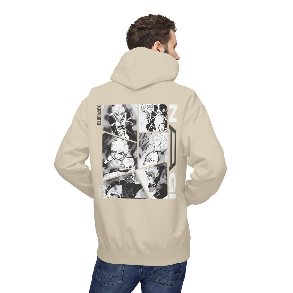Nagi "Lazy Genius" Blue Lock Hoodie | Maklenn