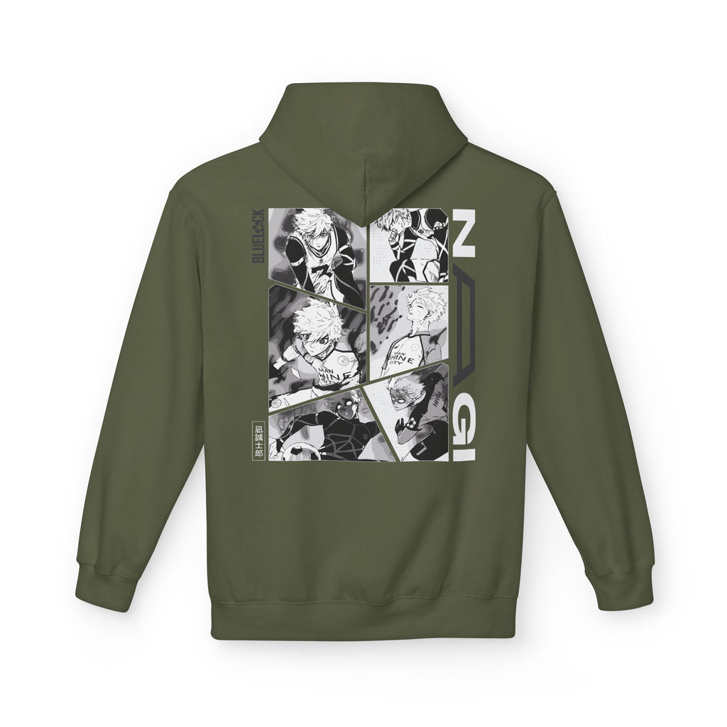 Nagi "Lazy Genius" Blue Lock Hoodie | Maklenn
