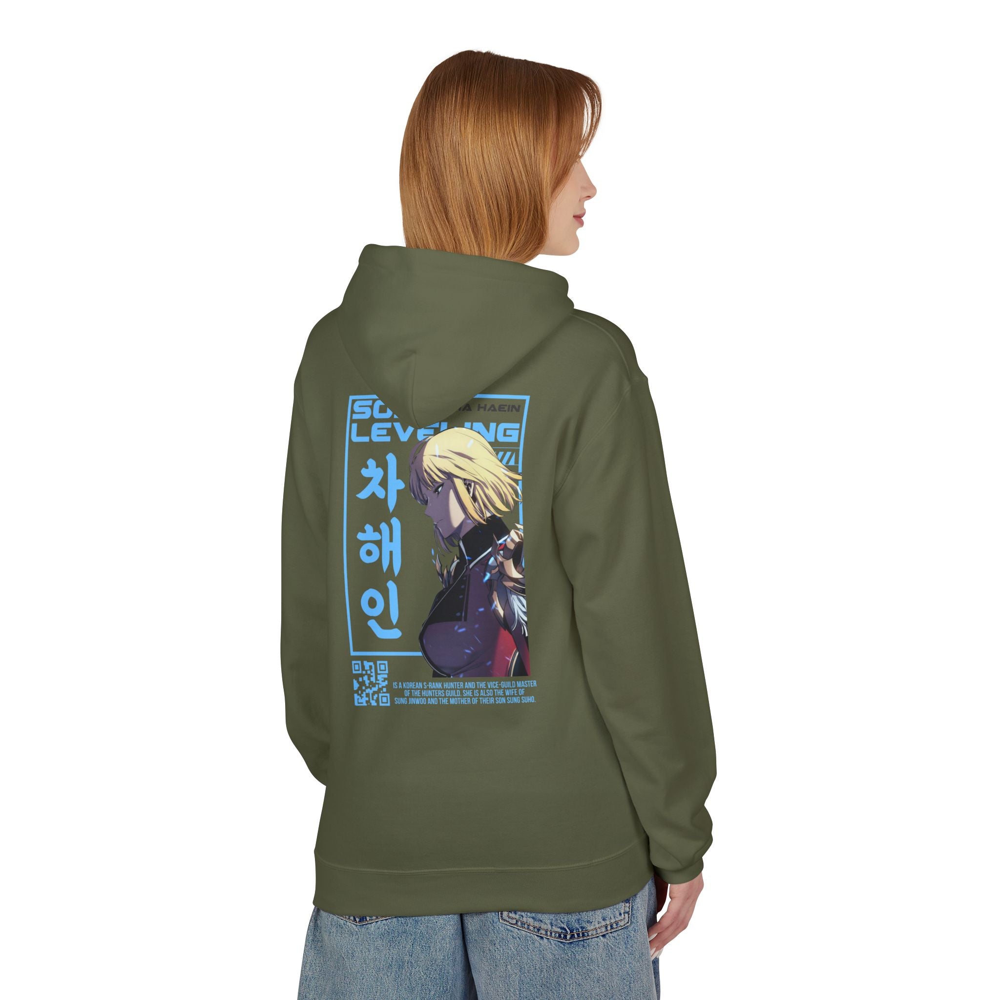 Cha Hae-in "The Dancer" | Solo Leveling Streetwear Hoodie - Detail View 24