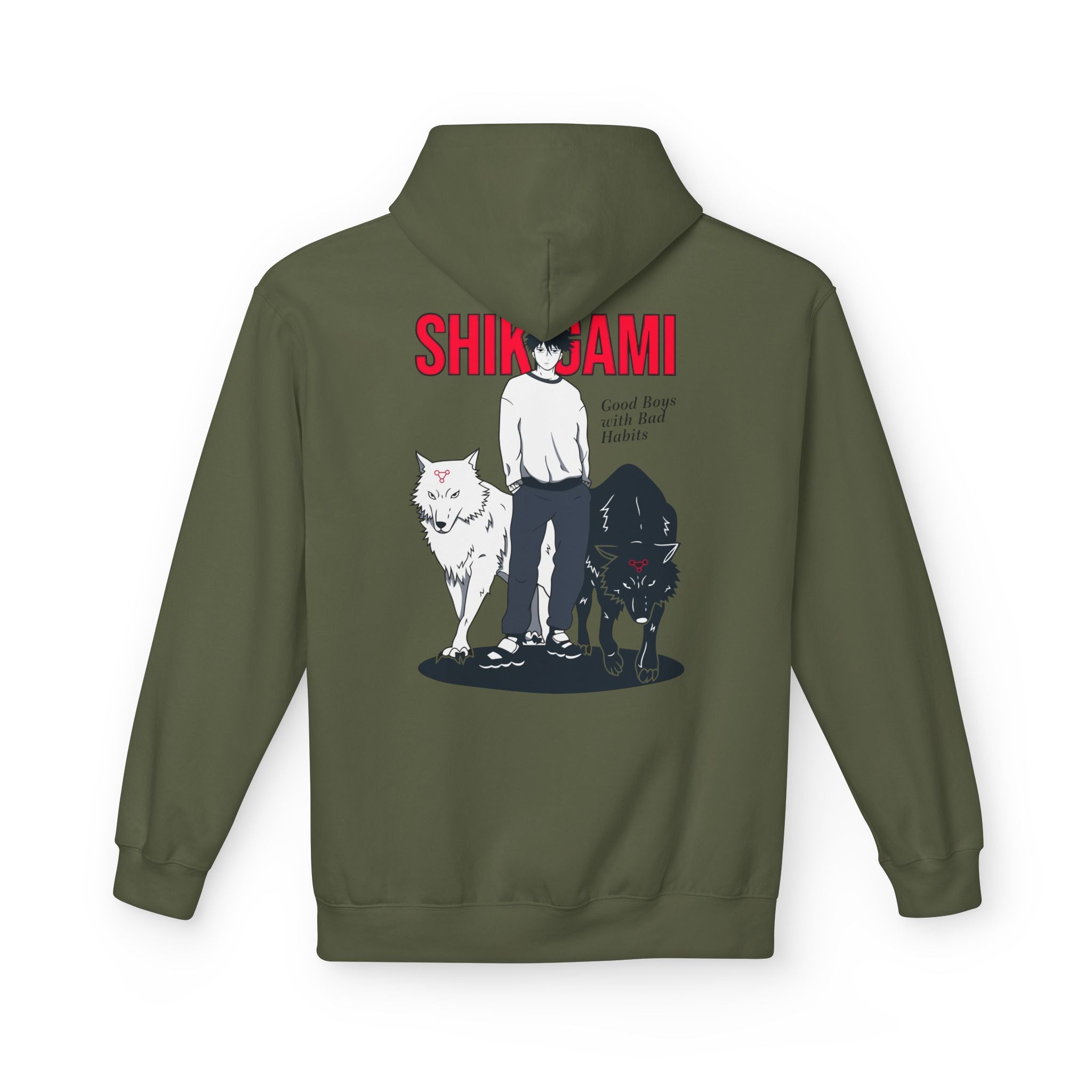 Megumi Jujutsu Kaisen Hoodie "Ten Shadows" | Jujutsu Kaisen St... - Detail View 32