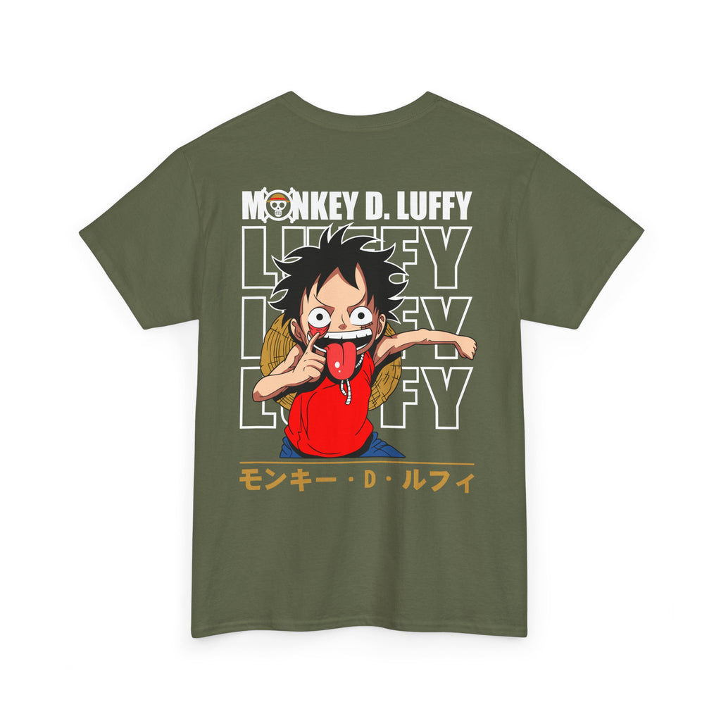 Monkey D. Luffy "Straw Hat" | One Piece Anime Graphic Tee - Detail View 23