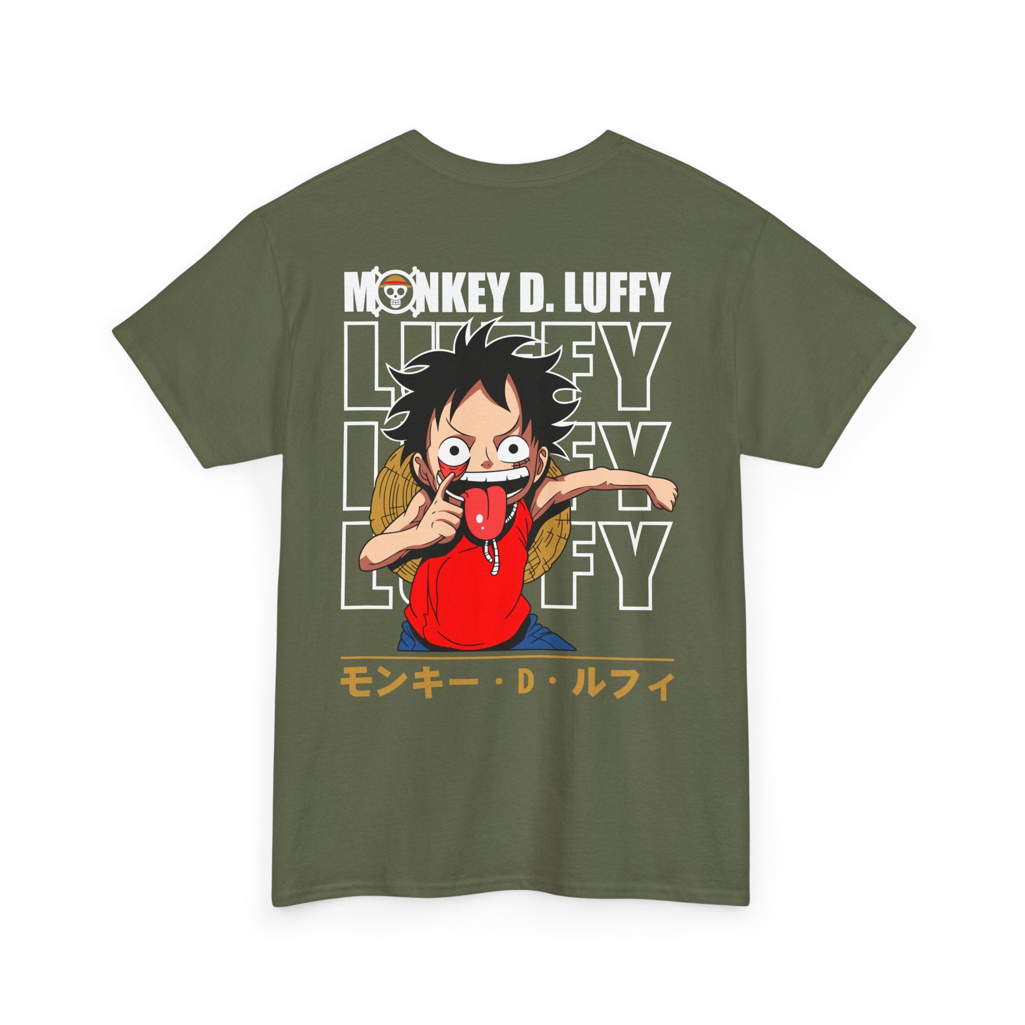 Monkey D. Luffy "Straw Hat" | One Piece Anime Graphic Tee - Detail View 23