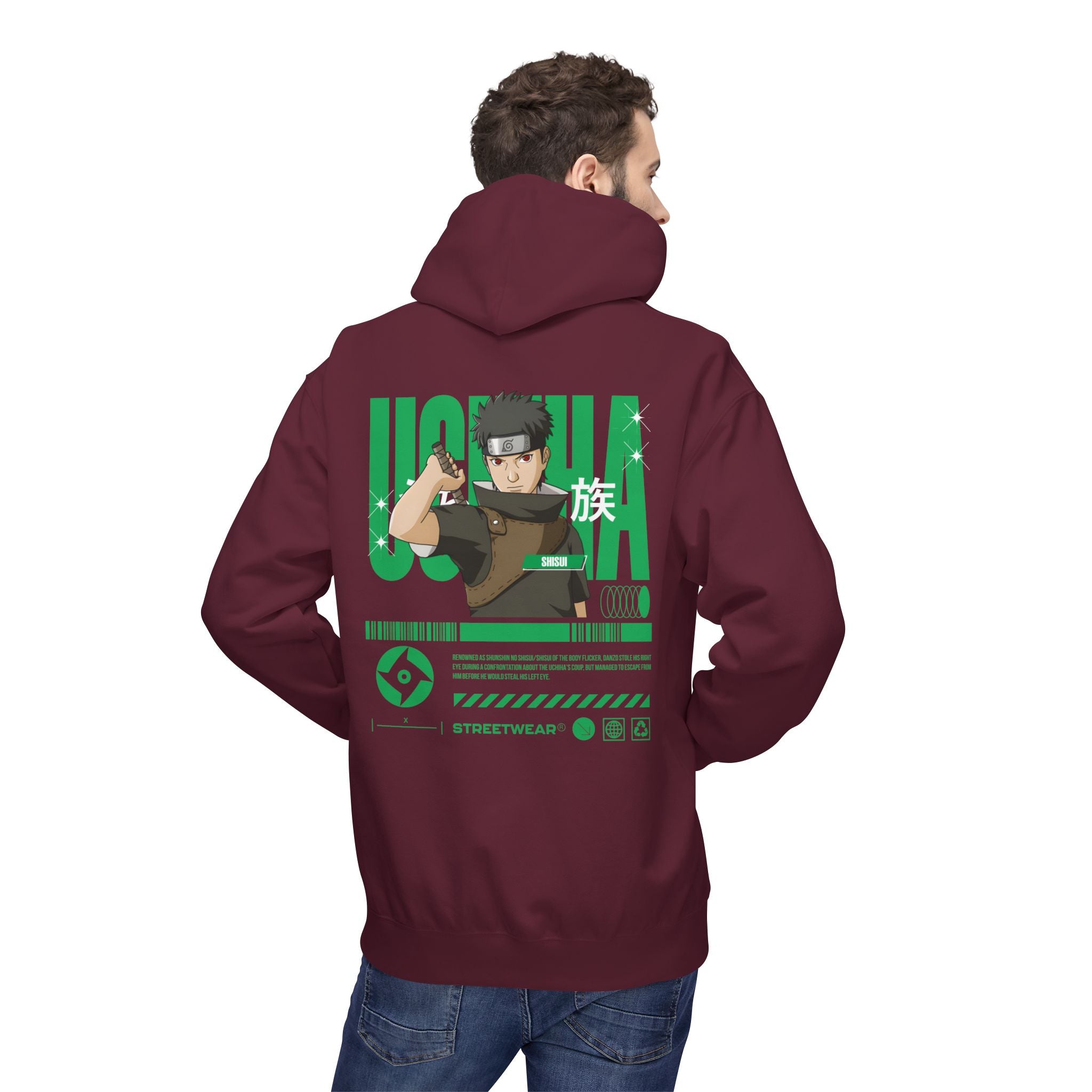 Shisui Uchiha "Teleporter" – Naruto Graphic Tee | Maklenn