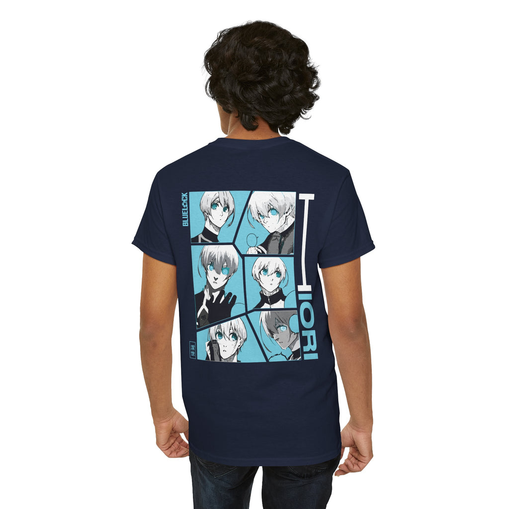 Hiori Yo "Silent Strategist" | Blue Lock Anime Graphic Tee - Detail View 41