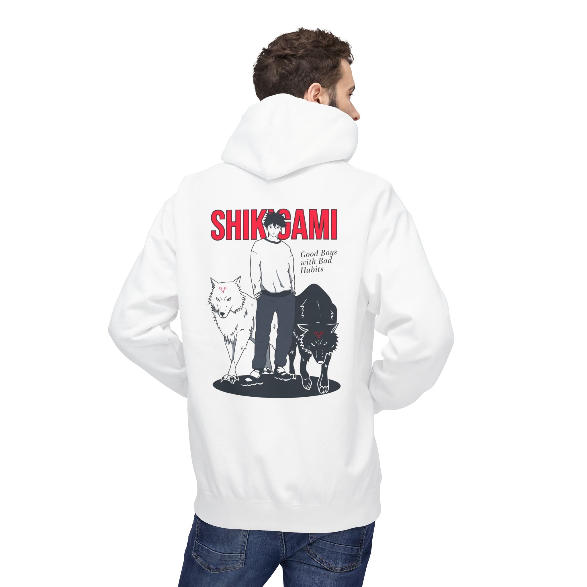 Megumi Jujutsu Kaisen Hoodie "Ten Shadows" | Jujutsu Kaisen St... - Detail View 14