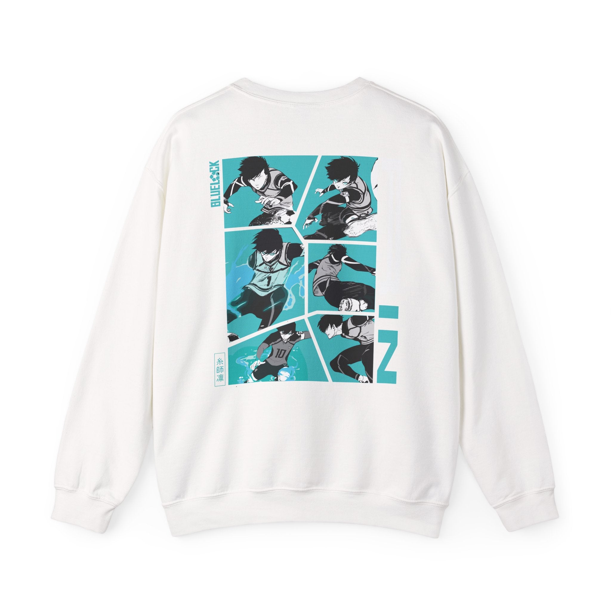 Rin Blue Lock Heavyweight Tee "Silent Beast" | Blue Lock Anime...