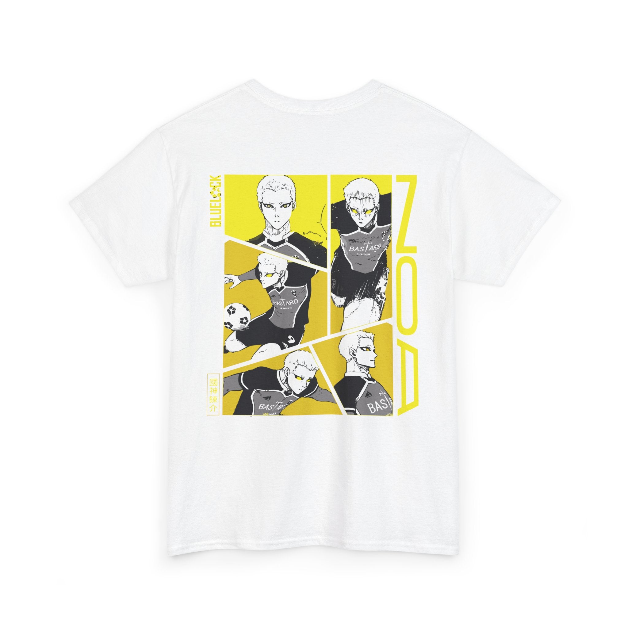 Noa Blue Lock Heavyweight Tee "Zero" | Blue Lock Anime Graphic... - Detail View 47