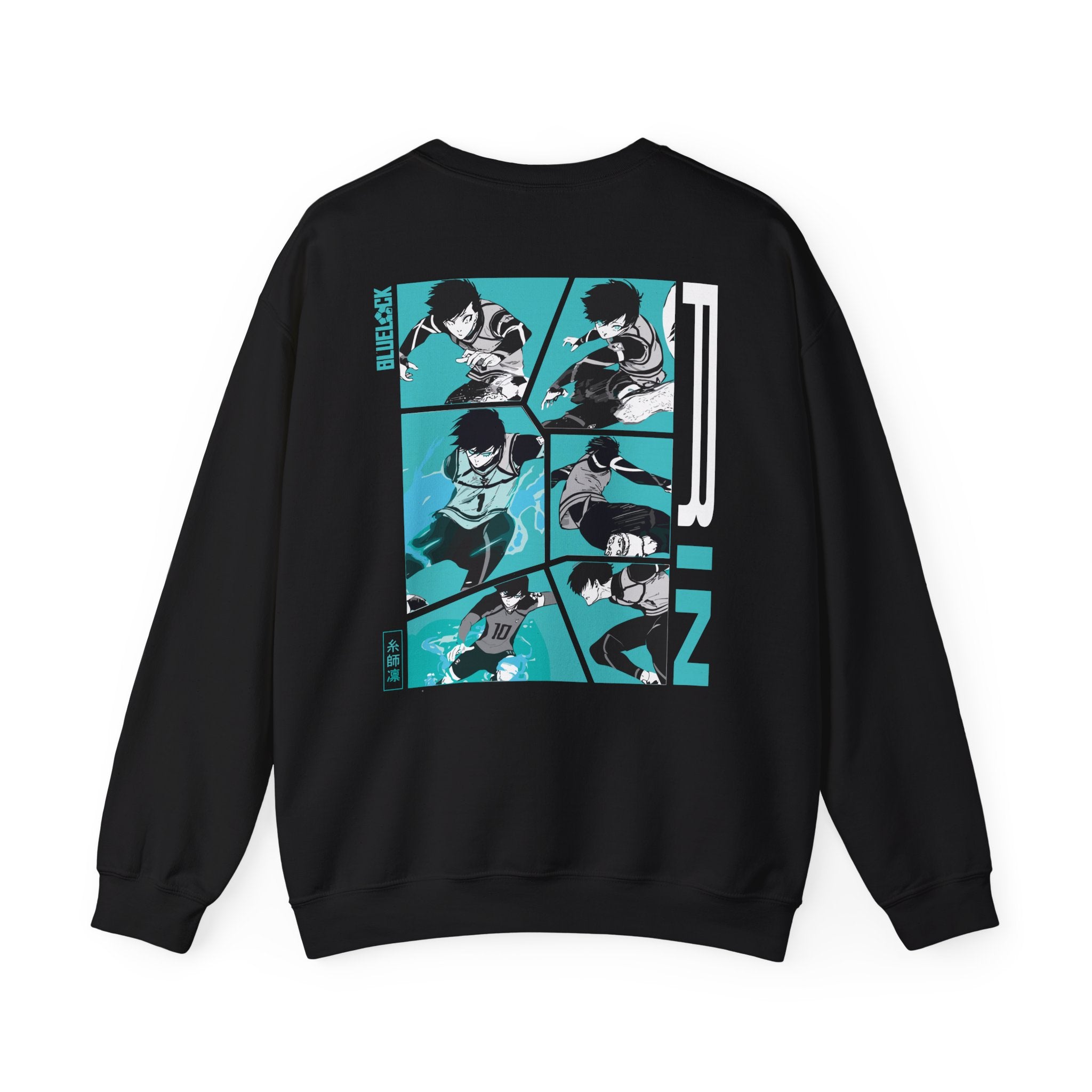 Rin Blue Lock Heavyweight Tee "Silent Beast" | Blue Lock Anime...