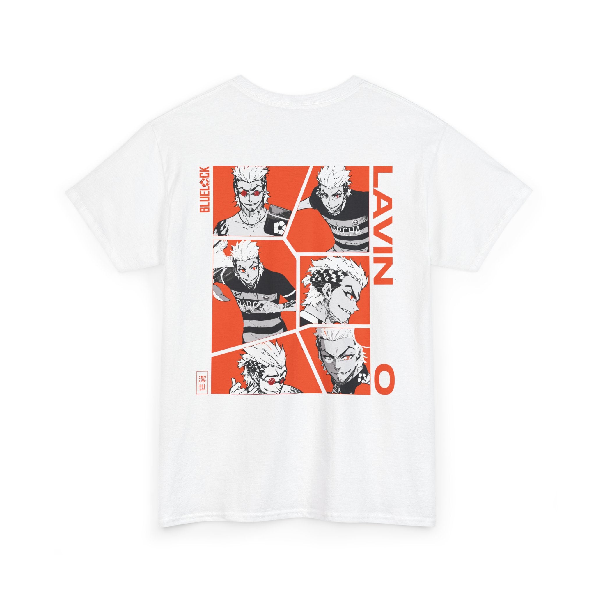 Lavinho Blue Lock Heavyweight Tee "Samba Star" | Blue Lock Ani... - Detail View 14
