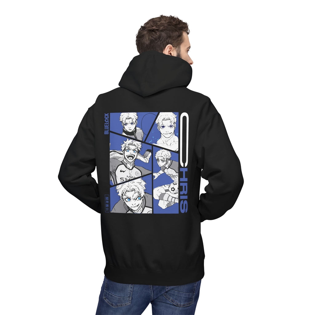 Chris Premium Blue Lock Hoodie "Prince" | Blue Lock Streetwear... - Detail View 15