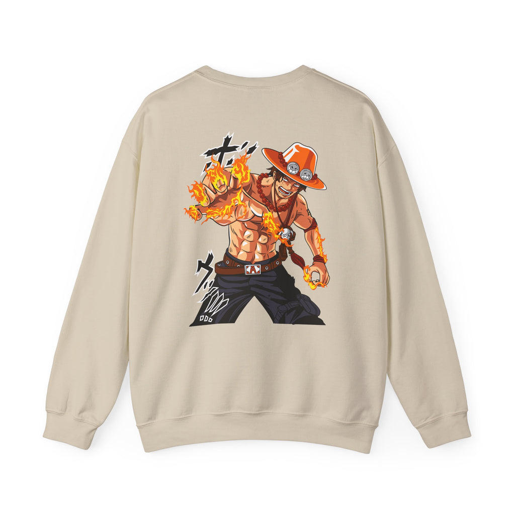 Portgas D. Ace "Fire Fist" | One Piece Anime Graphic Tee - Detail View 20