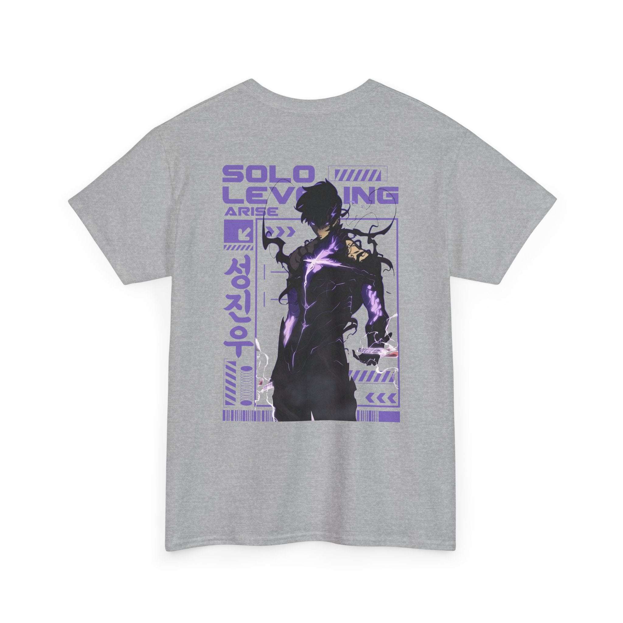 Sung Jin-woo  solo leveling Maklenn Sung Jin-woo  solo leveling T-Shirt Maklenn www.maklenn.com India 21.80