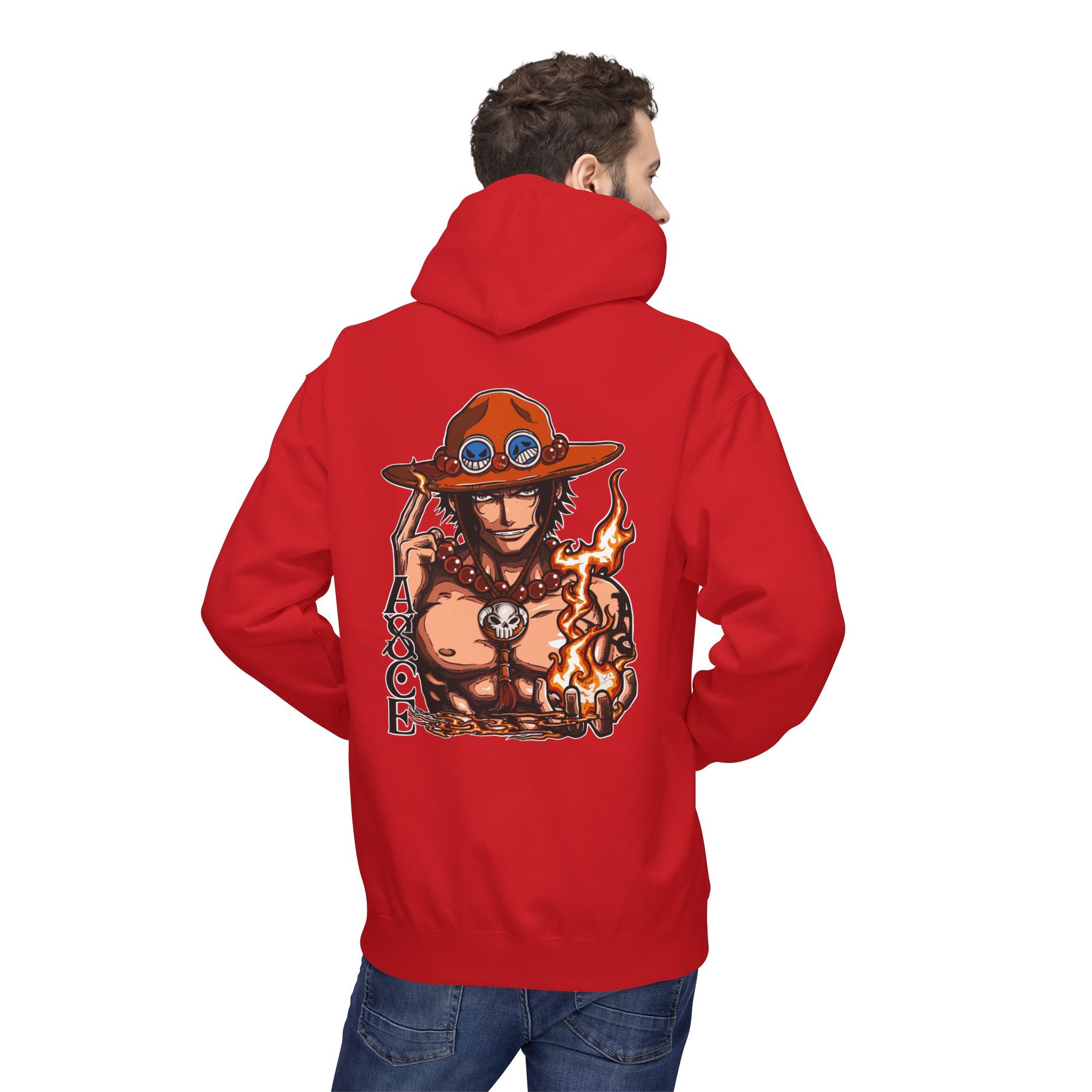 Portgas D. Ace "Fire Fist" | One Piece Streetwear Hoodie - Detail View 48