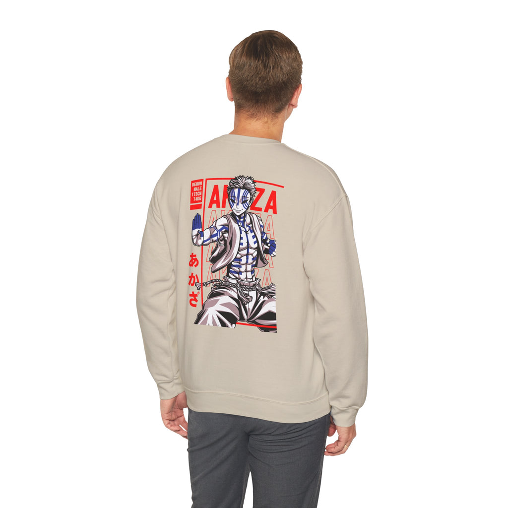 Akaza "Upper Rank Three" | Demon Slayer Sweatshirt