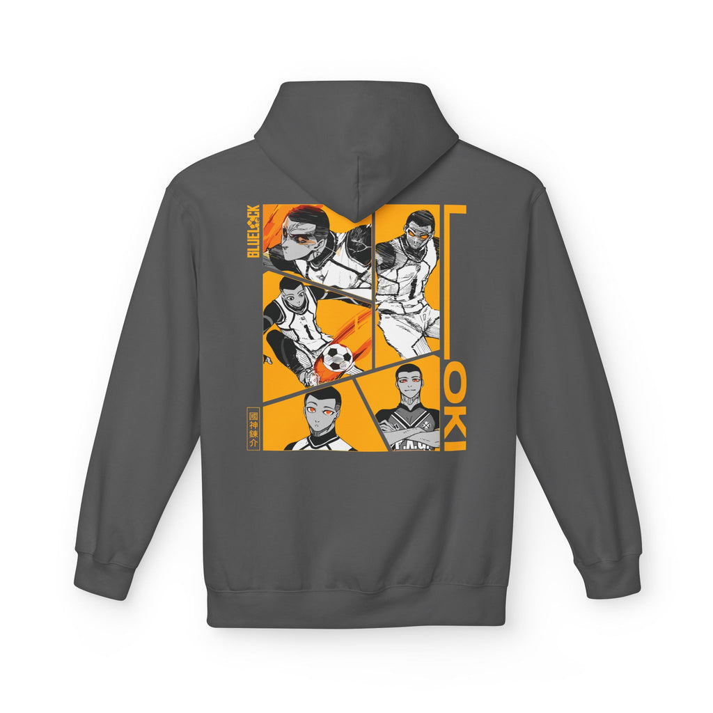 Julian Loki "Godspeed" | Blue Lock Streetwear Hoodie - Detail View 40