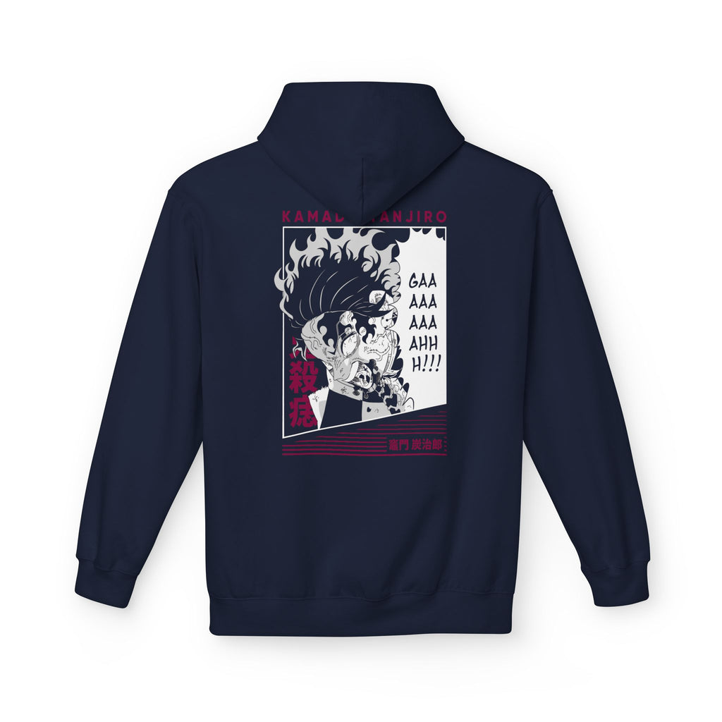 Tanjiro Demon Slayer | Demon Slayer Streetwear Hoodie - Detail View 8