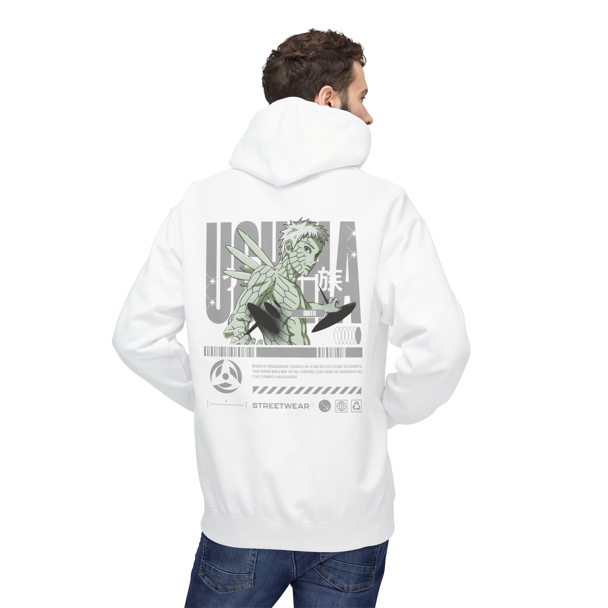 Obito Uchiha "Masked Reality" – Naruto Graphic Tee | Maklenn