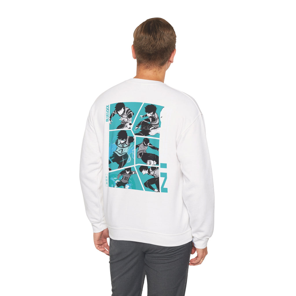 Rin Blue Lock Heavyweight Tee "Silent Beast" | Blue Lock Anime...
