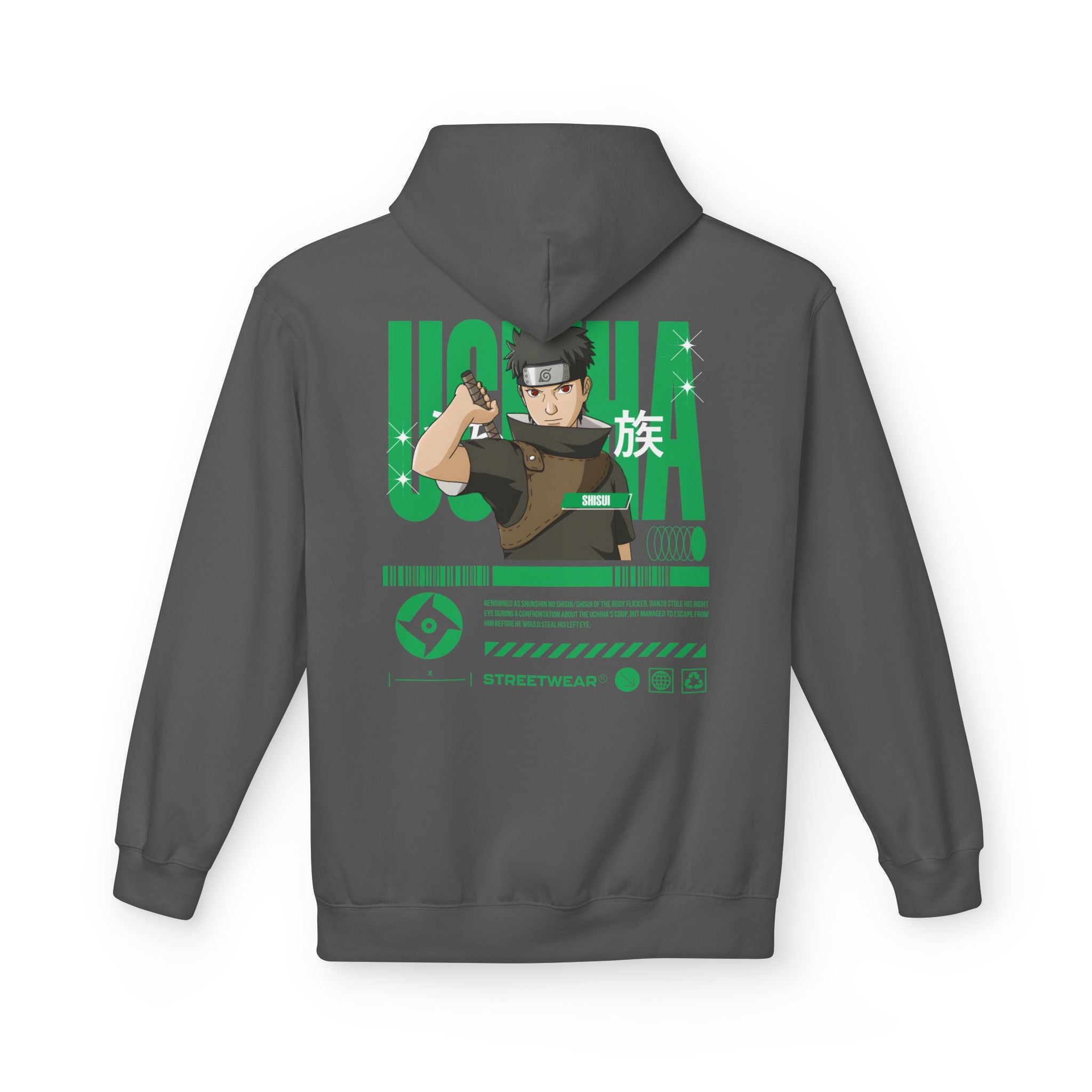 Shisui Uchiha "Teleporter" – Naruto Graphic Tee | Maklenn