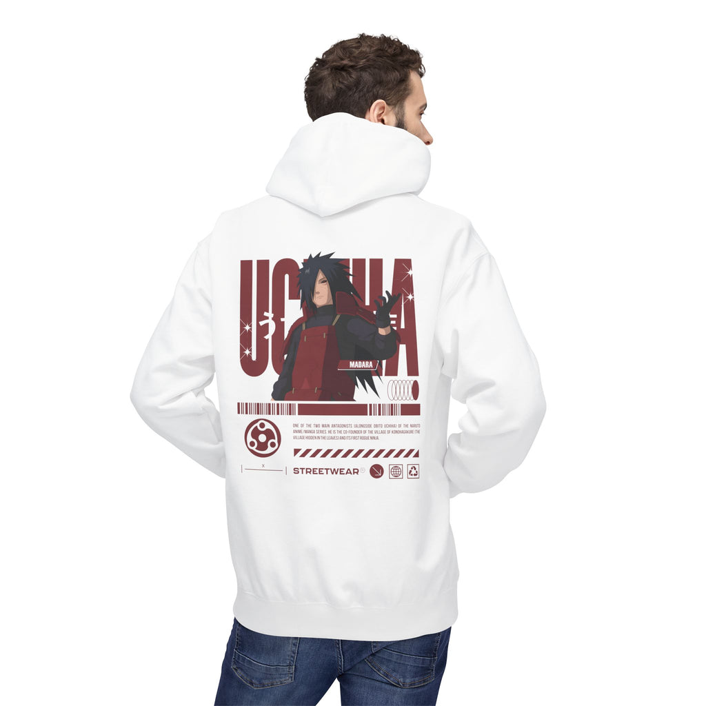 Madara Uchiha "Ghost of the Uchiha" – Naruto Graphic Tee | Maklenn