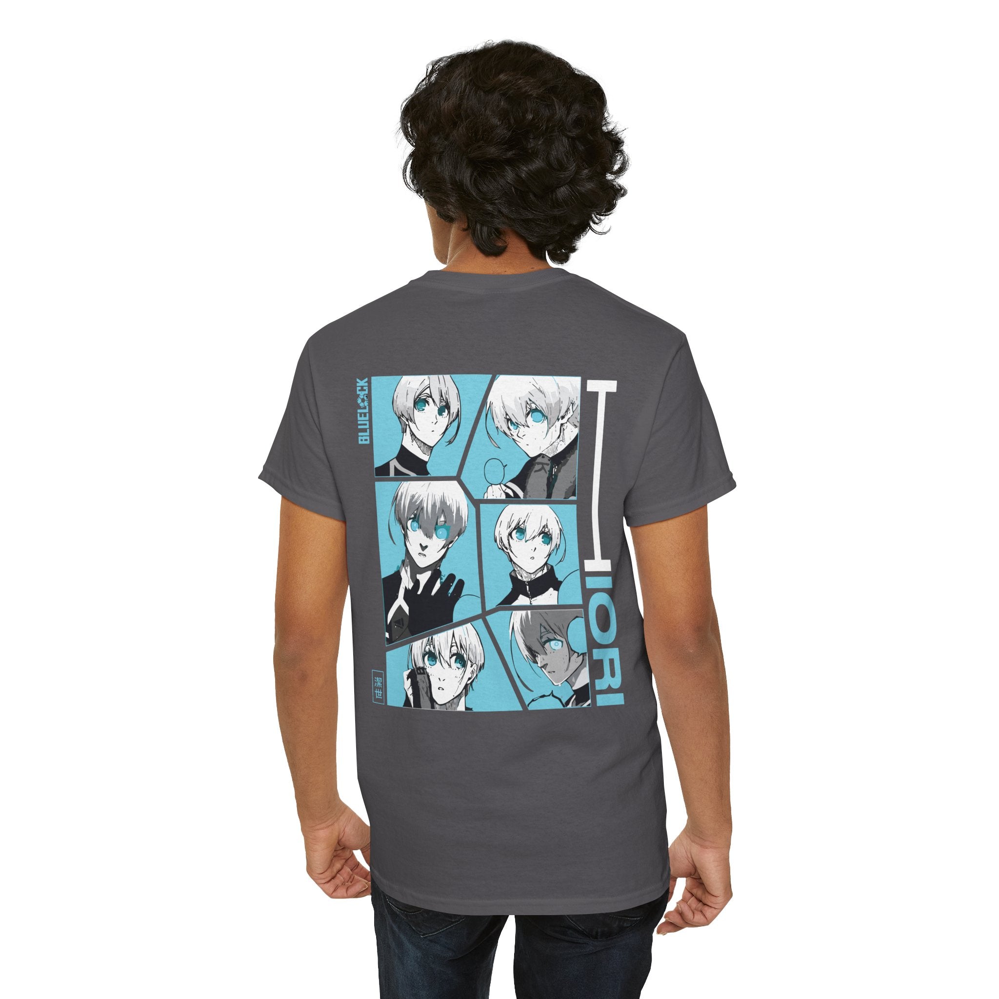 Hiori Yo "Silent Strategist" | Blue Lock Anime Graphic Tee - Detail View 37