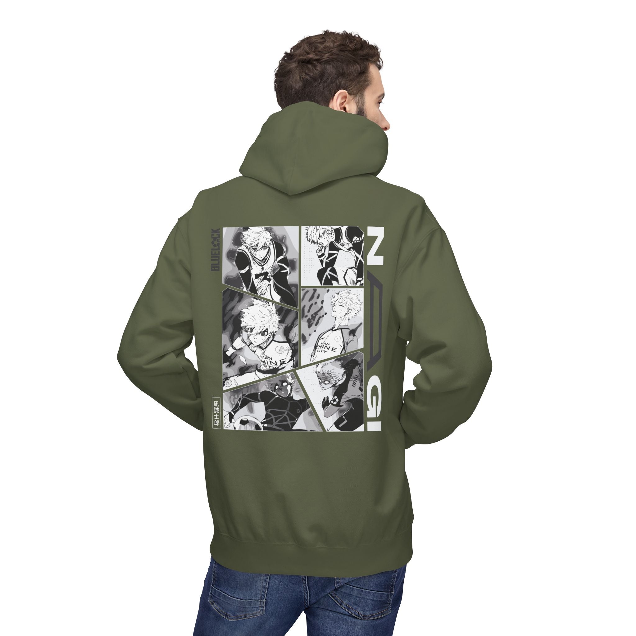 Nagi "Lazy Genius" Blue Lock Hoodie | Maklenn