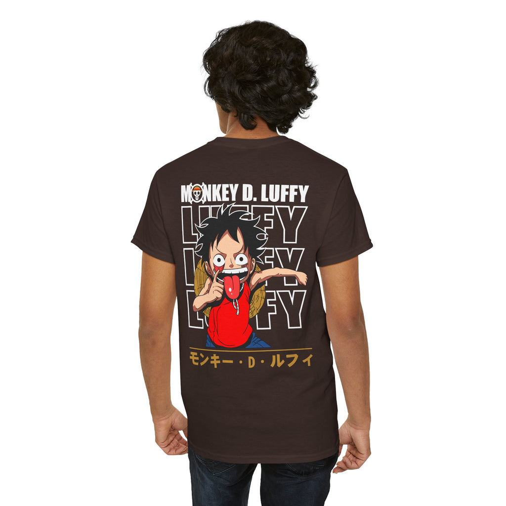 Monkey D. Luffy "Straw Hat" | One Piece Anime Graphic Tee - Detail View 22