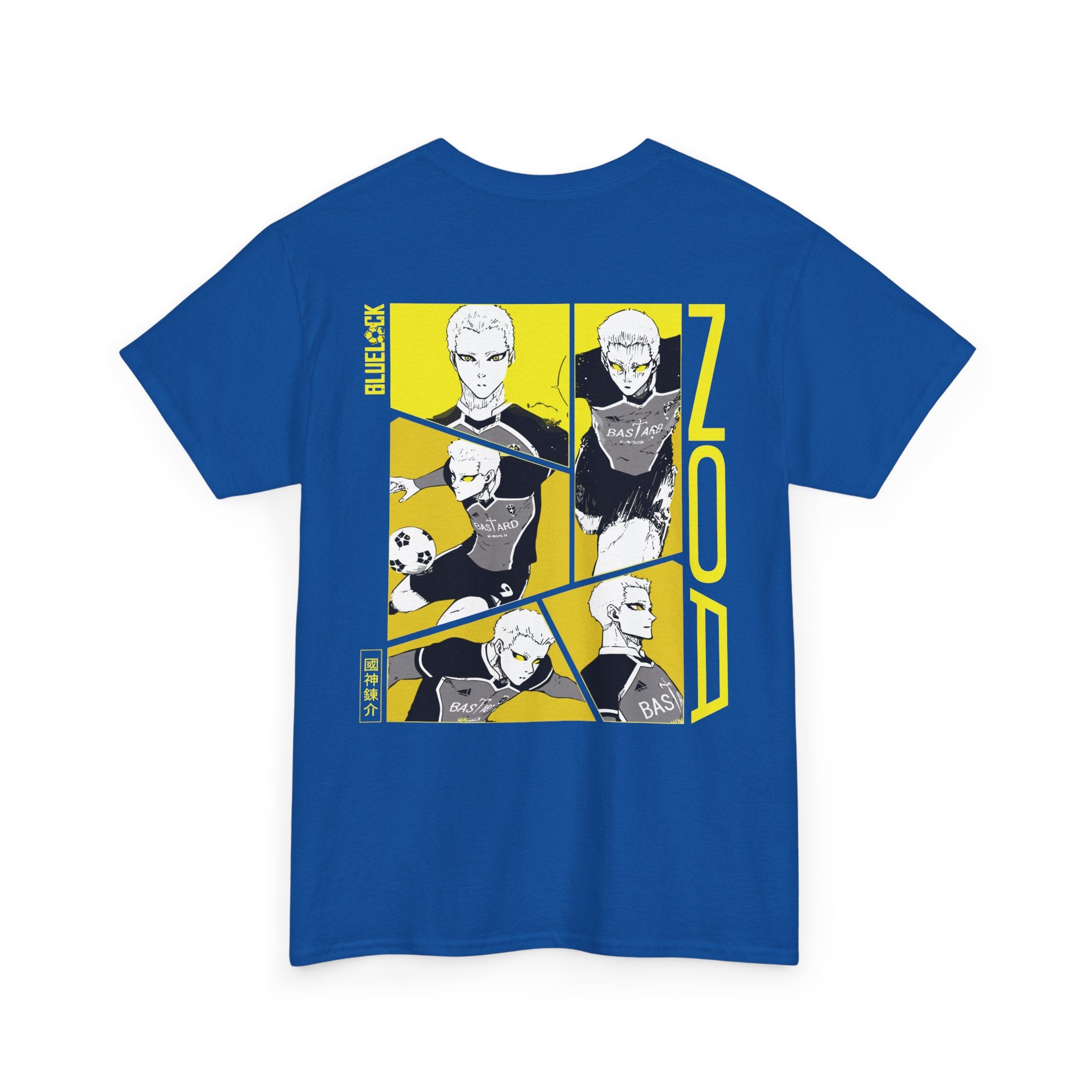 Noa Blue Lock Heavyweight Tee "Zero" | Blue Lock Anime Graphic... - Detail View 35