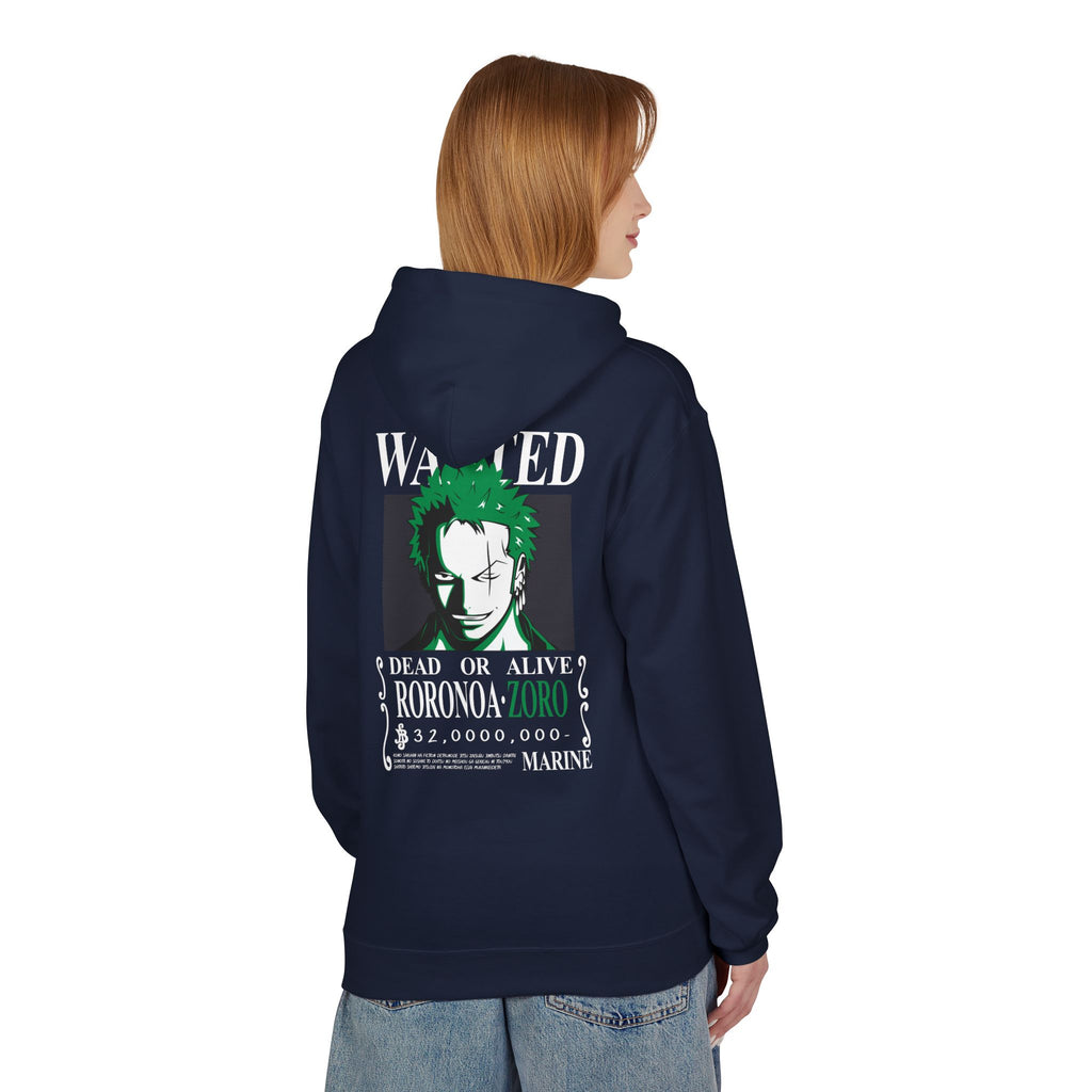 Roronoa Zoro "Wanted" | One Piece Streetwear Hoodie