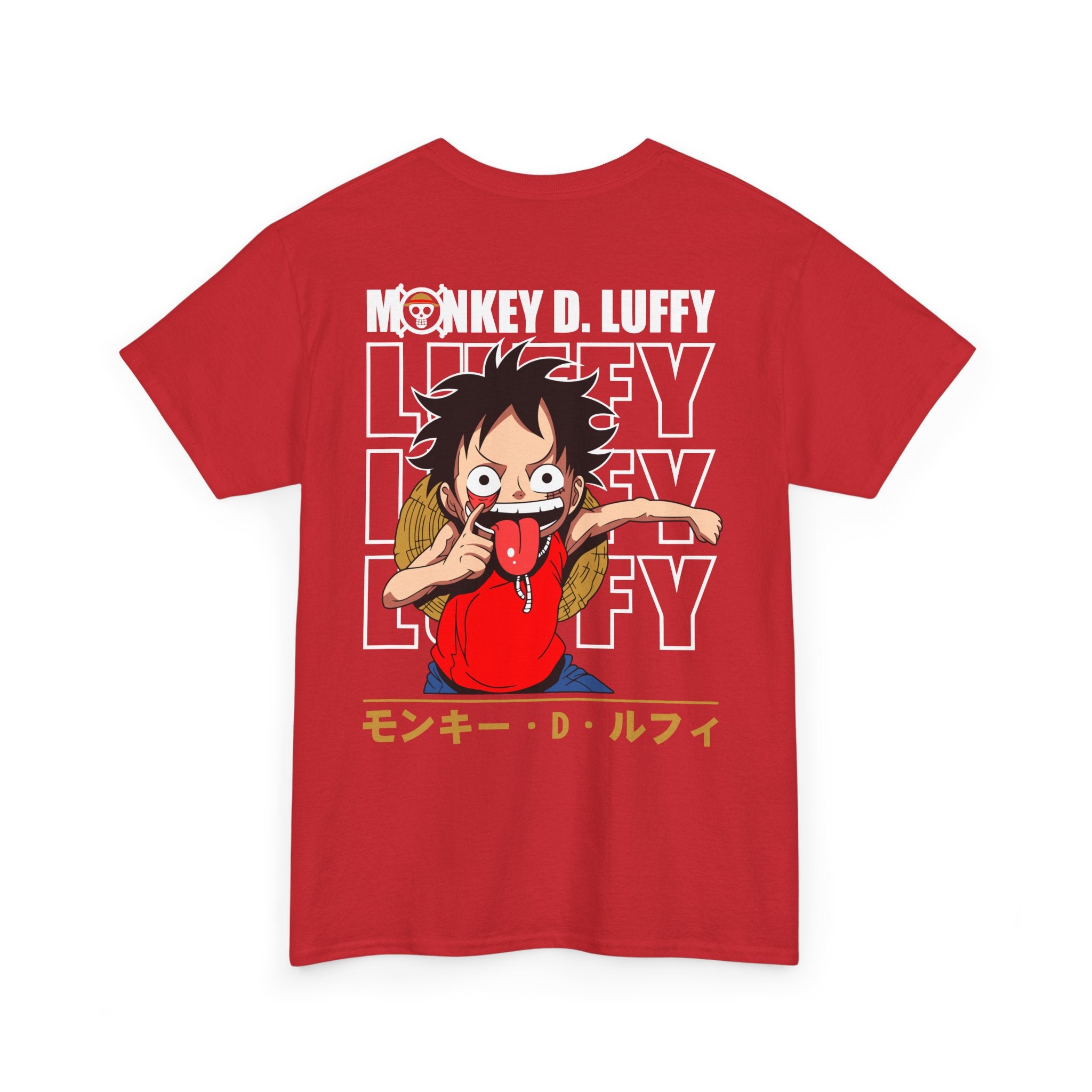 Monkey D. Luffy "Straw Hat" | One Piece Anime Graphic Tee - Detail View 38