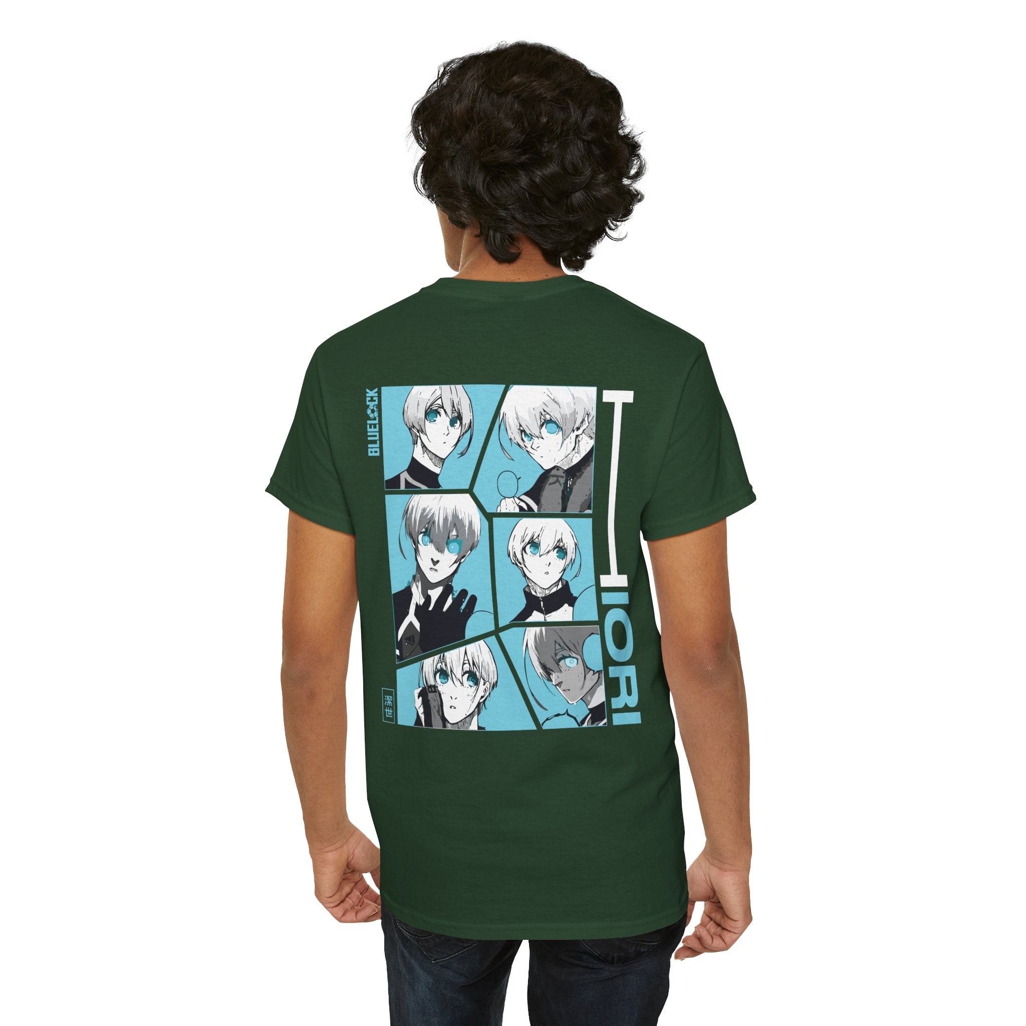 Hiori Yo "Silent Strategist" | Blue Lock Anime Graphic Tee - Detail View 33