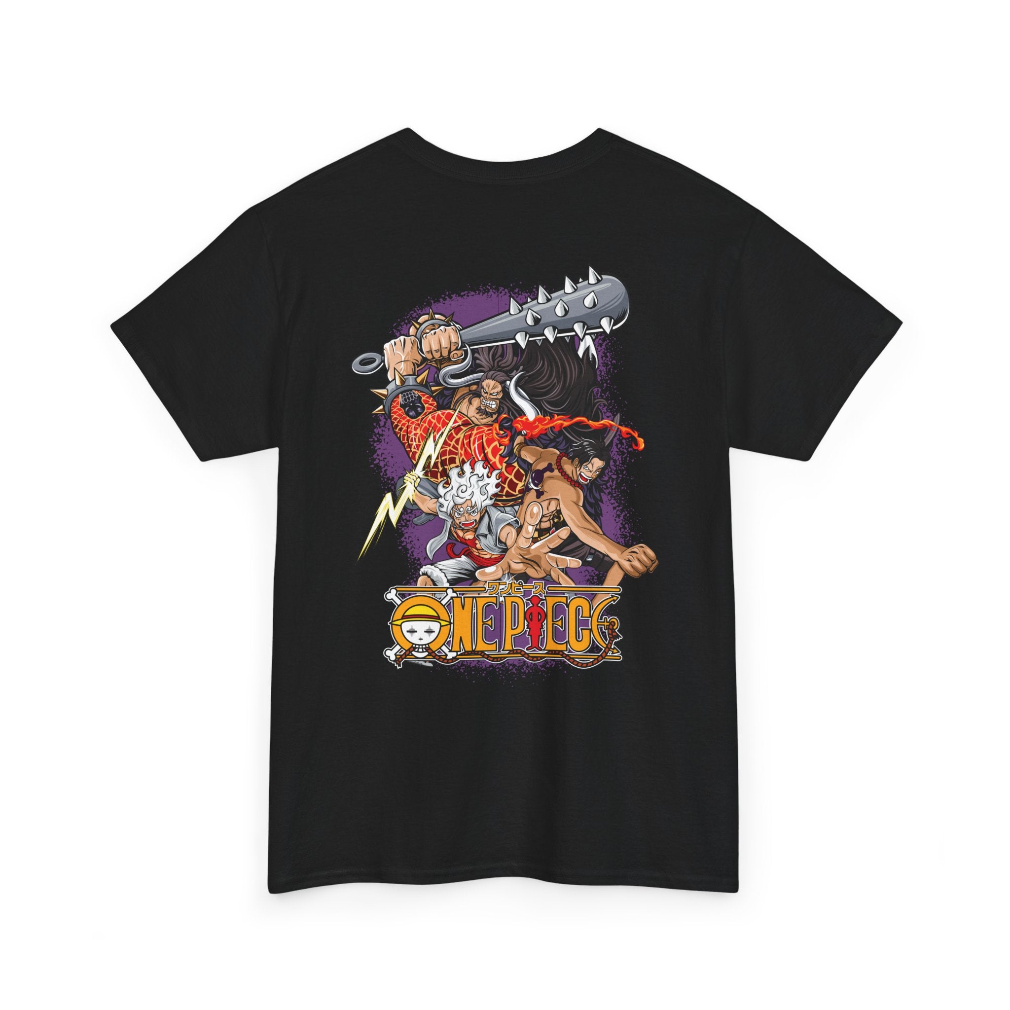 Monkey D. Luffy "Otaku Style" | One Piece Anime Graphic Tee - Front View